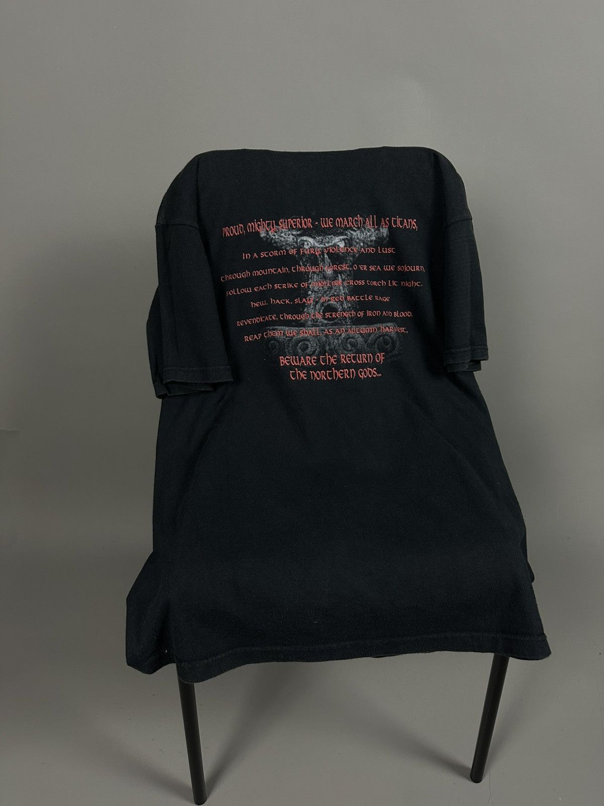 Vintage Vintage 2000s Northern Gods T-Shirt Size US L / EU 52-54 / 3 - 2 Thumbnail