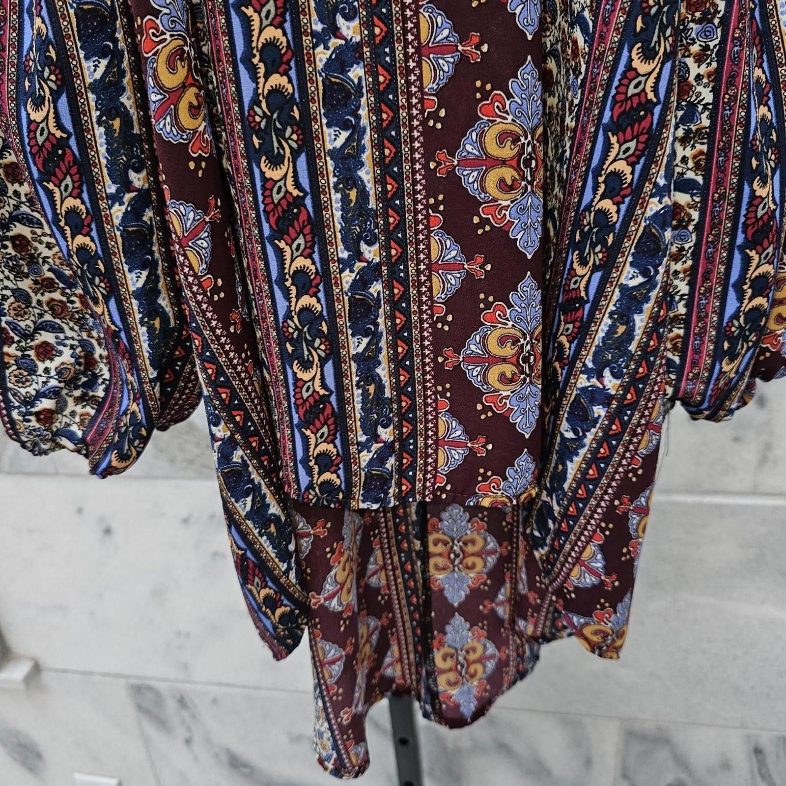 Designer See You Monday Women's Boho Style Shirt Size M / US 6-8 / IT 42-44 - 7 Thumbnail