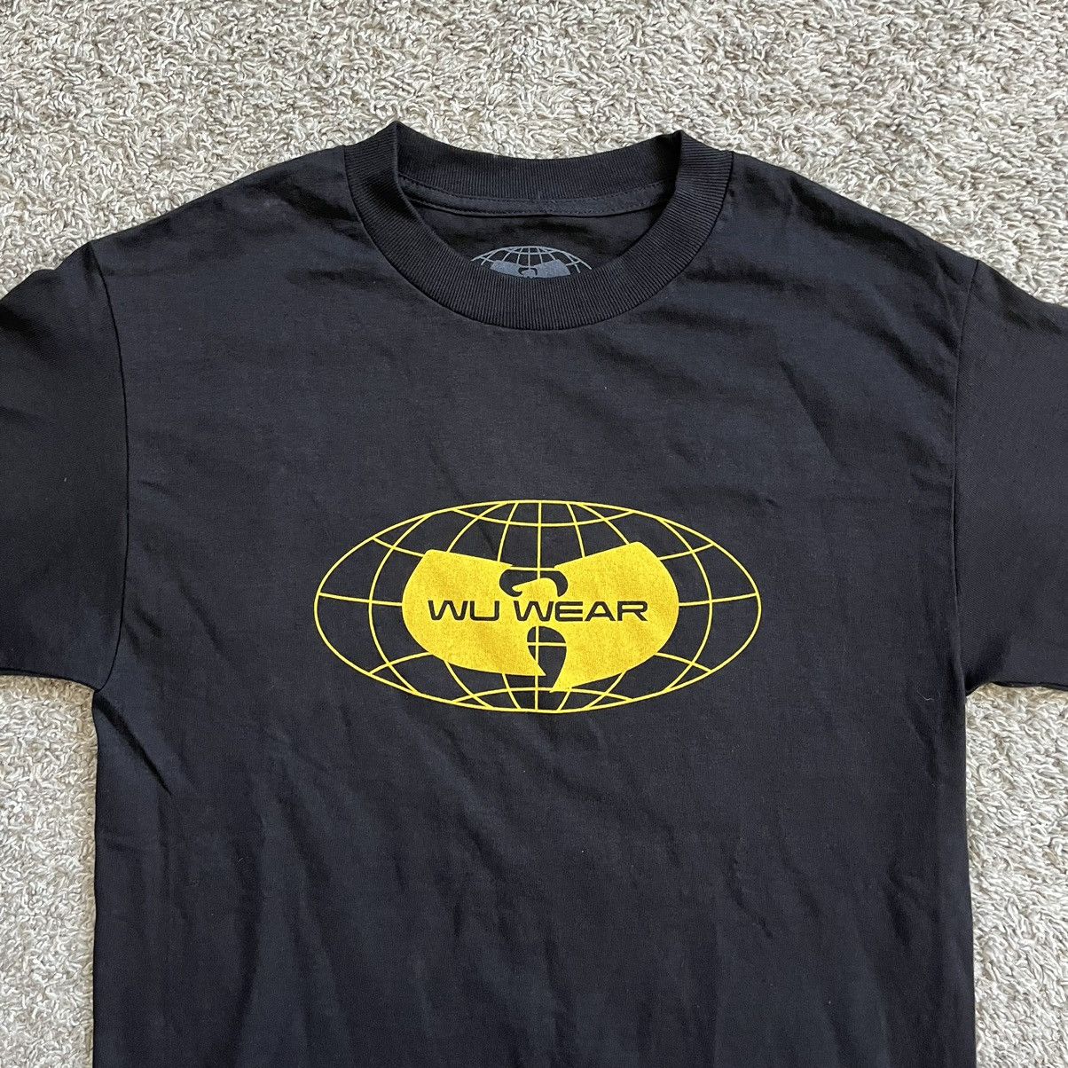 Wu-Tang Clan 🔴Wu-Wear Shirt Size Small Wu-Tang Globe Black Yellow Gza Size US S / EU 44-46 / 1 - 9 Thumbnail