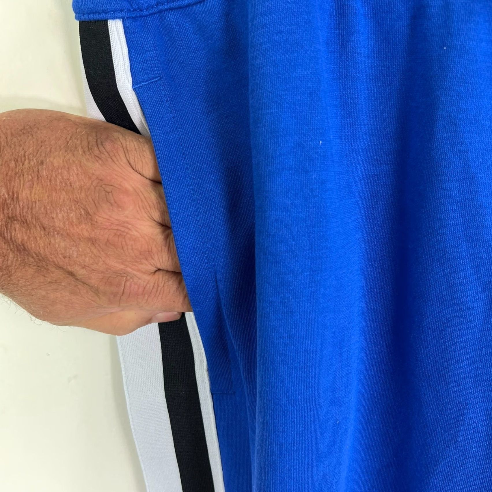 Vintage Sports Illustrated Mens Training Jogger Pants 2XL Blue Pockets 42X33 Size US 39 - 4 Thumbnail