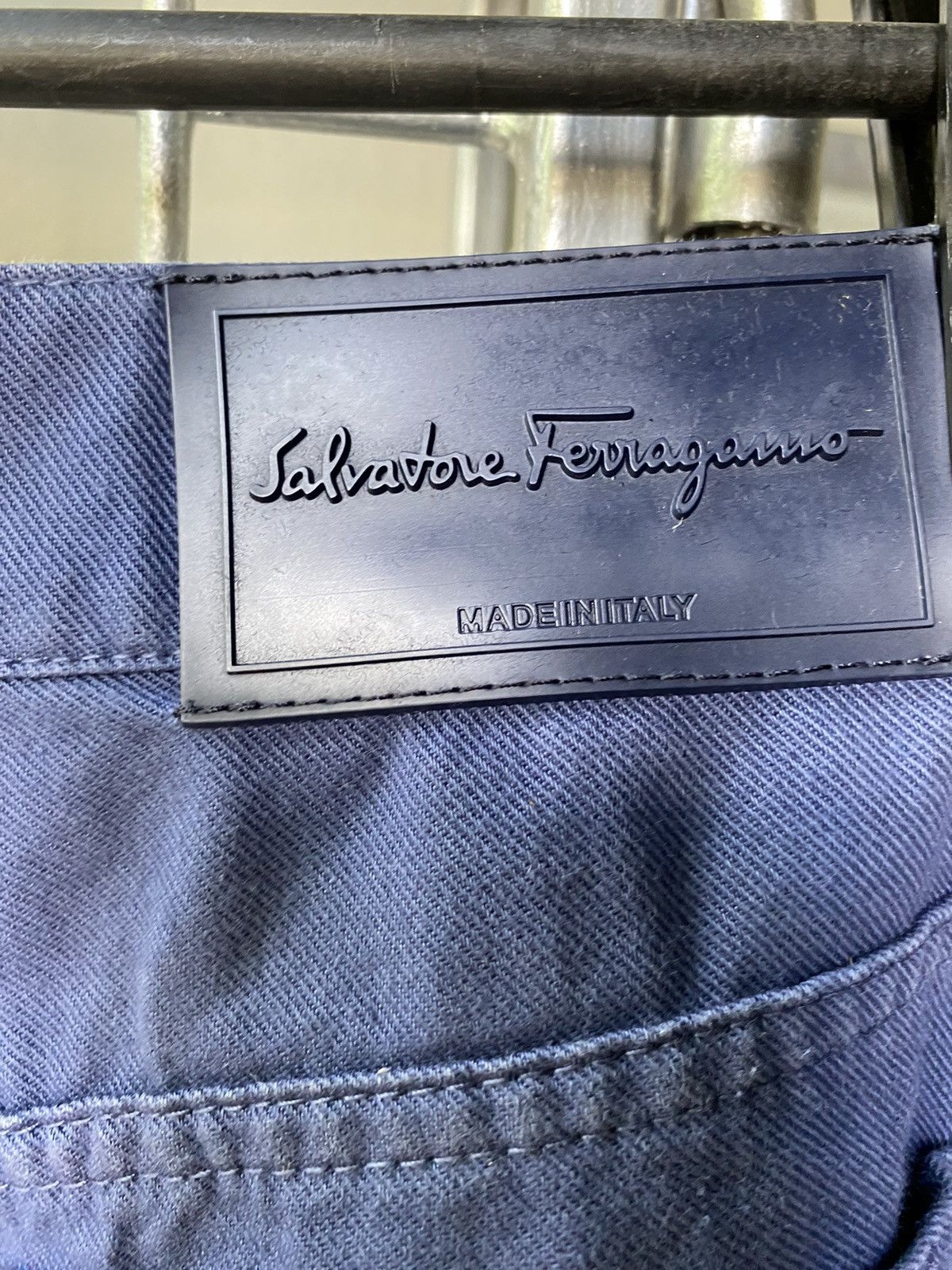 Salvatore Ferragamo Salvatore Ferragamo blue denim pants Size US 40 / EU 56 - 4 Thumbnail