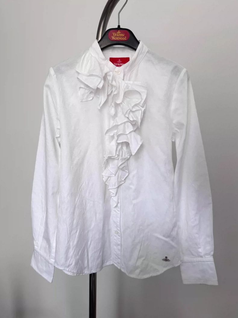 Vivienne Westwood Vivienne Westwood Mushroom lace pleated shirt, JK base shi Size S / US 4 / IT 40 - 1 Thumbnail