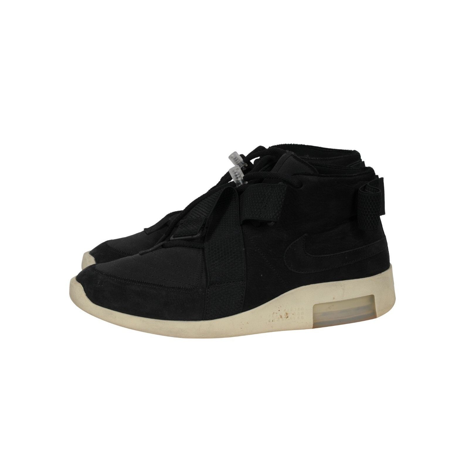 Fear of God × Nike Air Fear of God Raid Mid Tops Black White -02334 Size US 11 / EU 44 - 4 Thumbnail