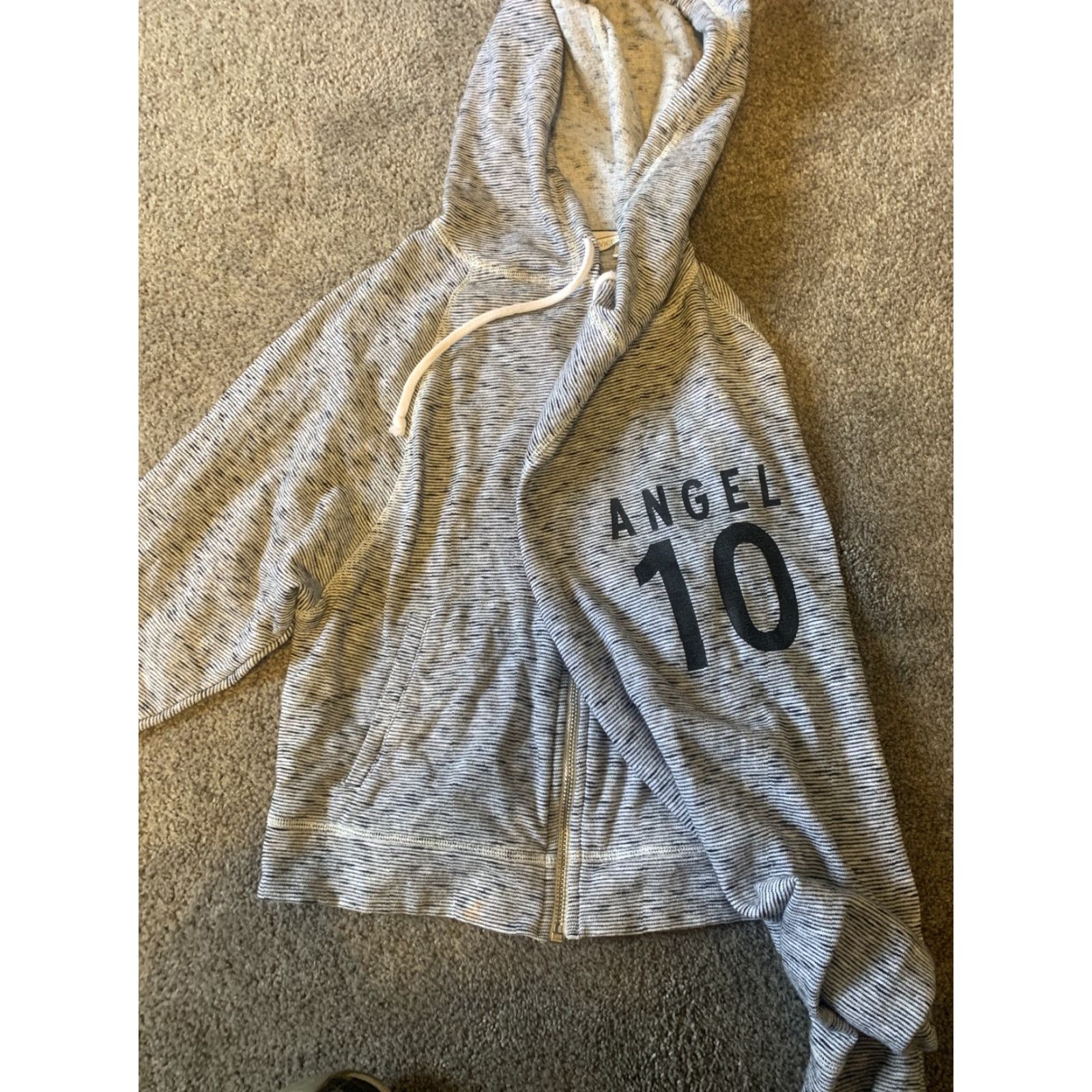 Victoria's Secret VINTAGE Victoria’s Secret JACKET ANGEL Hoodie Gray Small Petite Zip Up Women Size S / US 4 / IT 40 - 6 Thumbnail