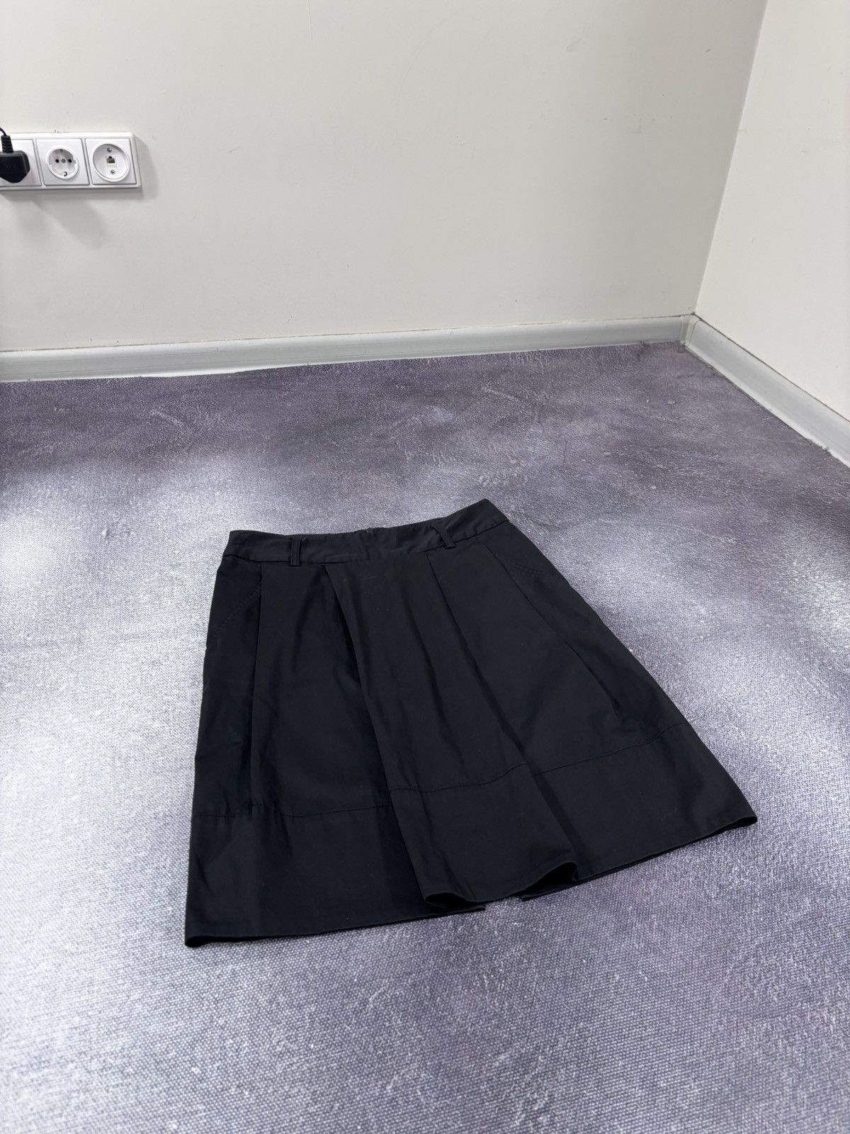 Marimekko Marimekko Ritva Falla Women’s Black A-Line Mini Skirt Size 26" / US 2 / IT 38 - 3 Thumbnail