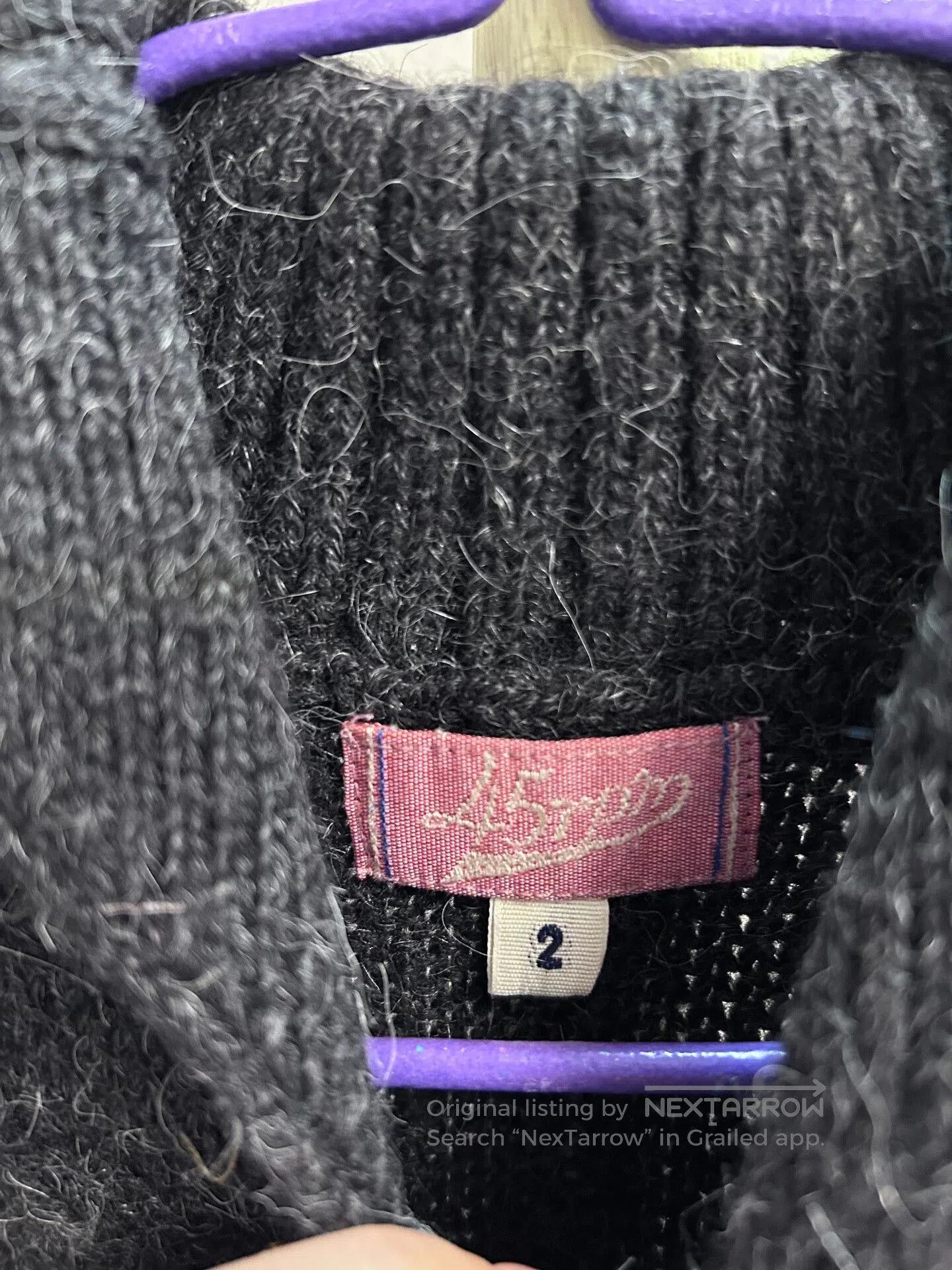 45rpm Wool Blend Knitted Vest with Button. Size M / US 6-8 / IT 42-44 - 6 Thumbnail