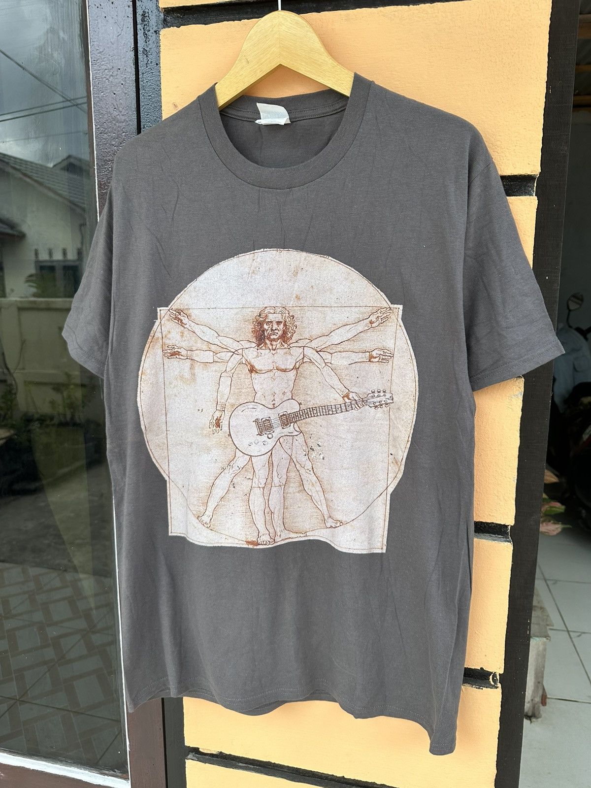 Hysteric Glamour × If Six Was Nine × Japanese Brand Leonardo Davinci Guitar tees Size US M / EU 48-50 / 2 - 3 Thumbnail