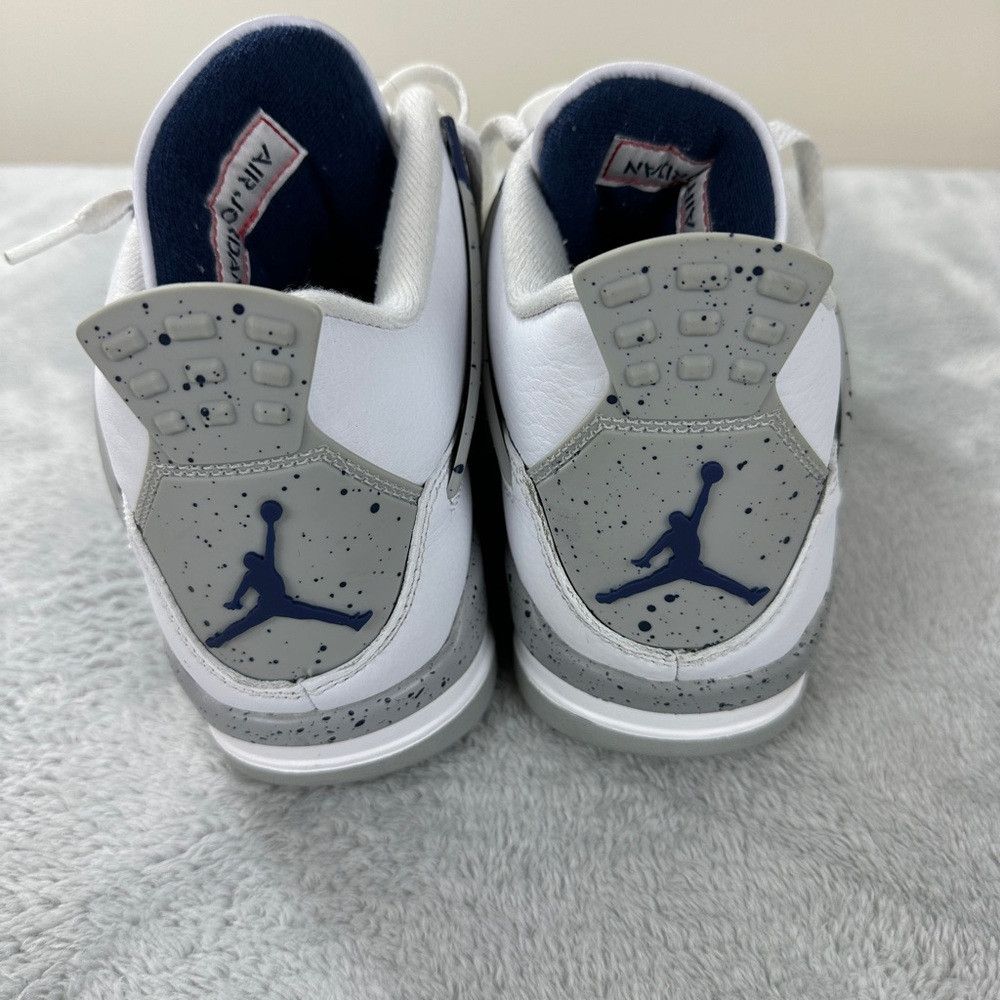 Jordan Brand Nike Air Jordan Retro 4 midnight Navy men's size 7 US DH692 Size US 7 / EU 40 - 7 Thumbnail