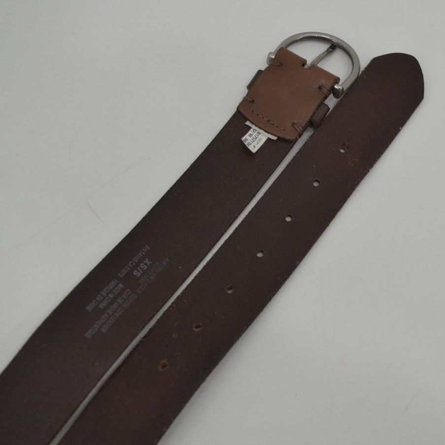 American Eagle Outfitters America Eagle Outfitters Brown Genuine Leather Belt Sz XS/S Size 32 - 5 Thumbnail