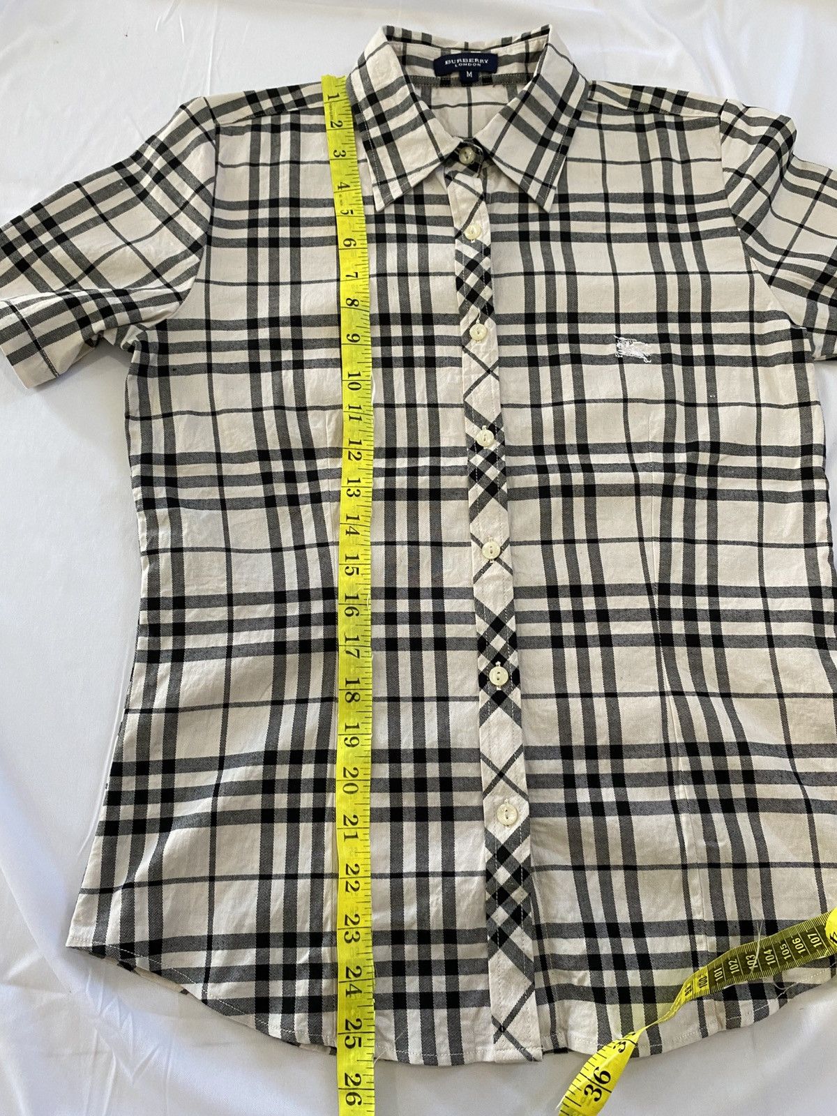 Burberry Burbbery shirt with nova check Size US M / EU 48-50 / 2 - 10 Thumbnail