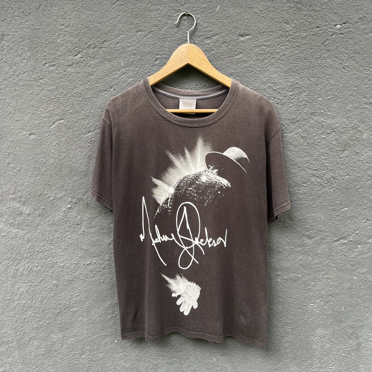 Band Tees Thrashed Faded Y2k Micheal Jackson Band Tee Size US M / EU 48-50 / 2 - 1 Thumbnail