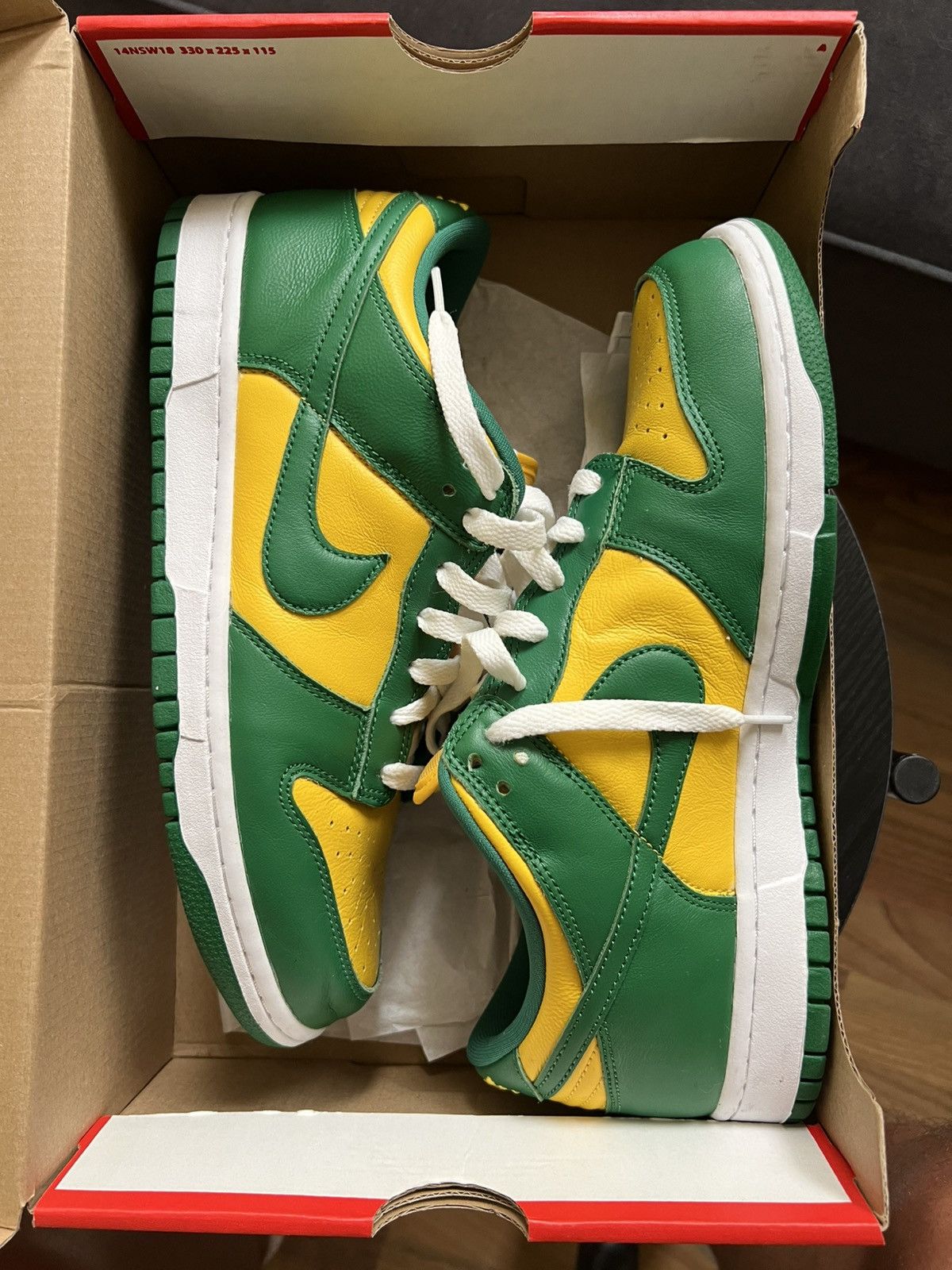 Nike Nike Dunk Low Brazil Sz. 9 Size US 9 / EU 42 - 1 Thumbnail
