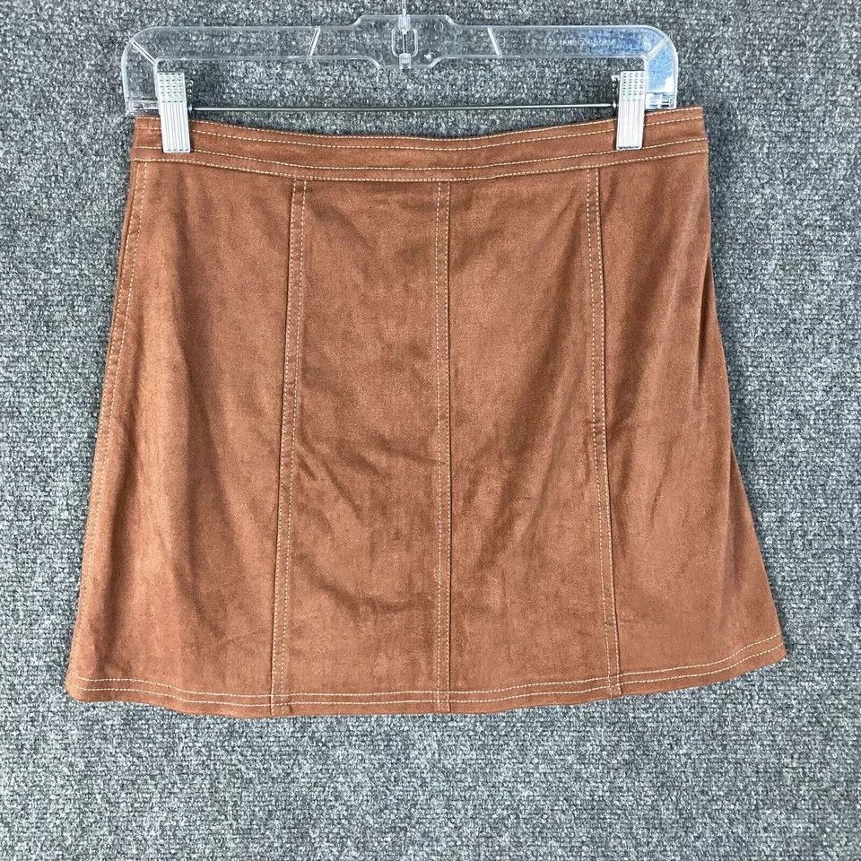 Other Cupcakes & Cashmere Mini Skirt Women's Size 4 Brown Adults Size 27" / US 4 / IT 40 - 5 Thumbnail