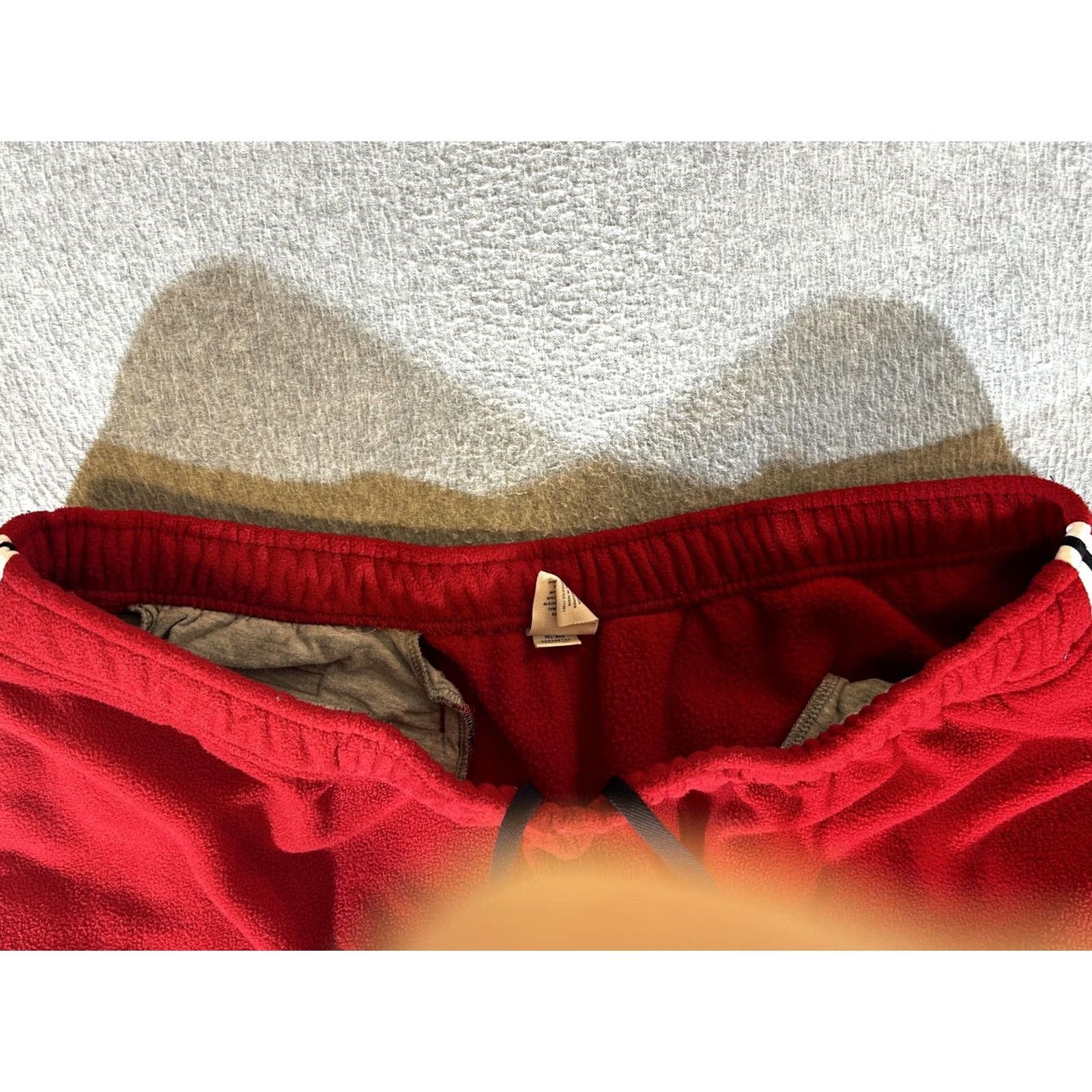 Old Navy Baggy Sweatpants Mens XL Red Fleece Track Pants Wide Leg Vintage Y2K Streetwear Size US 36 / EU 52 - 7 Thumbnail
