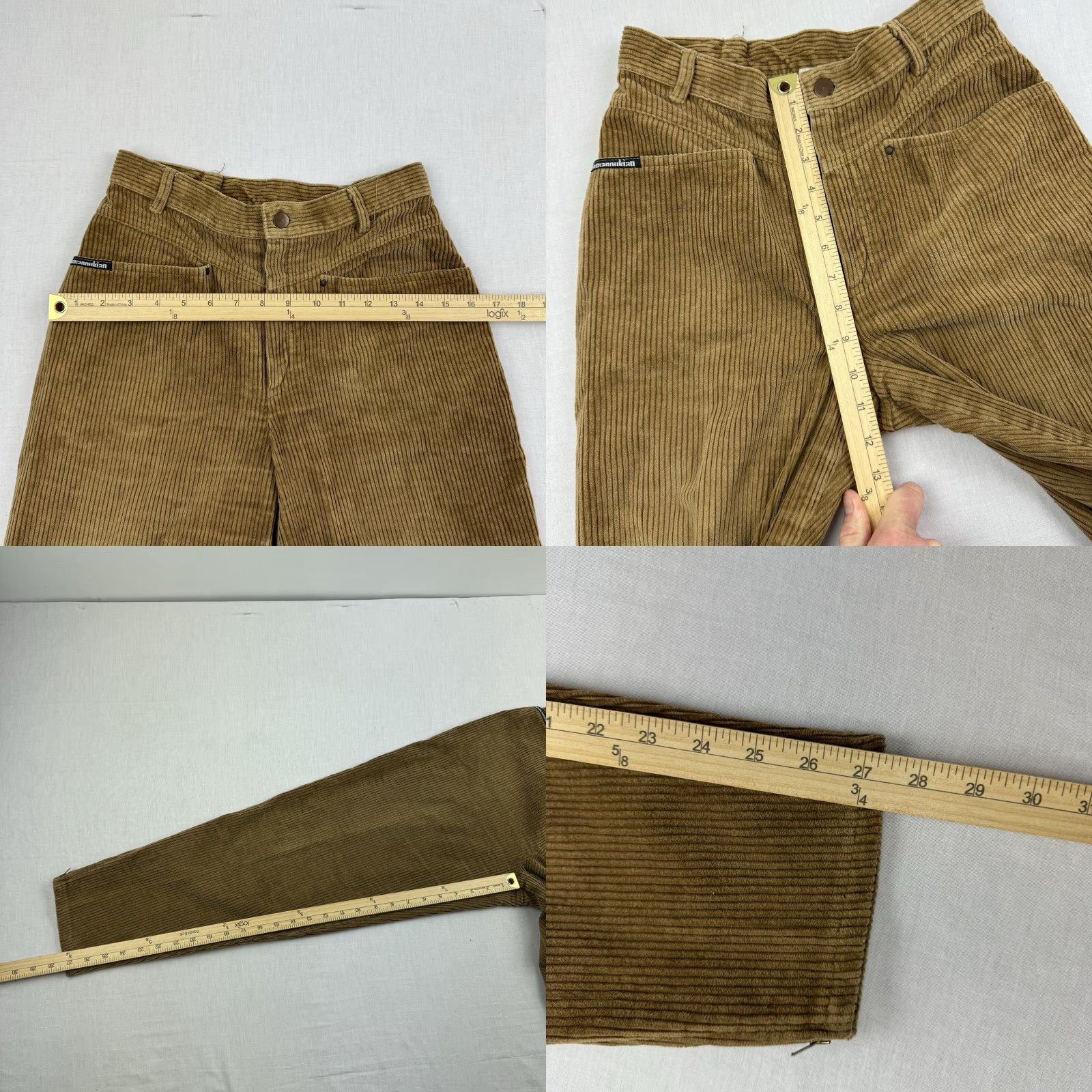 Vintage VINTAGE Alain Manoukian Corduroy Pants Womens 24 Tan 80s 70s Designer Corduroy Pants Womens 24 Tan 80s 70s Alain Manoukian Size 42" / US 20 - 8 Thumbnail