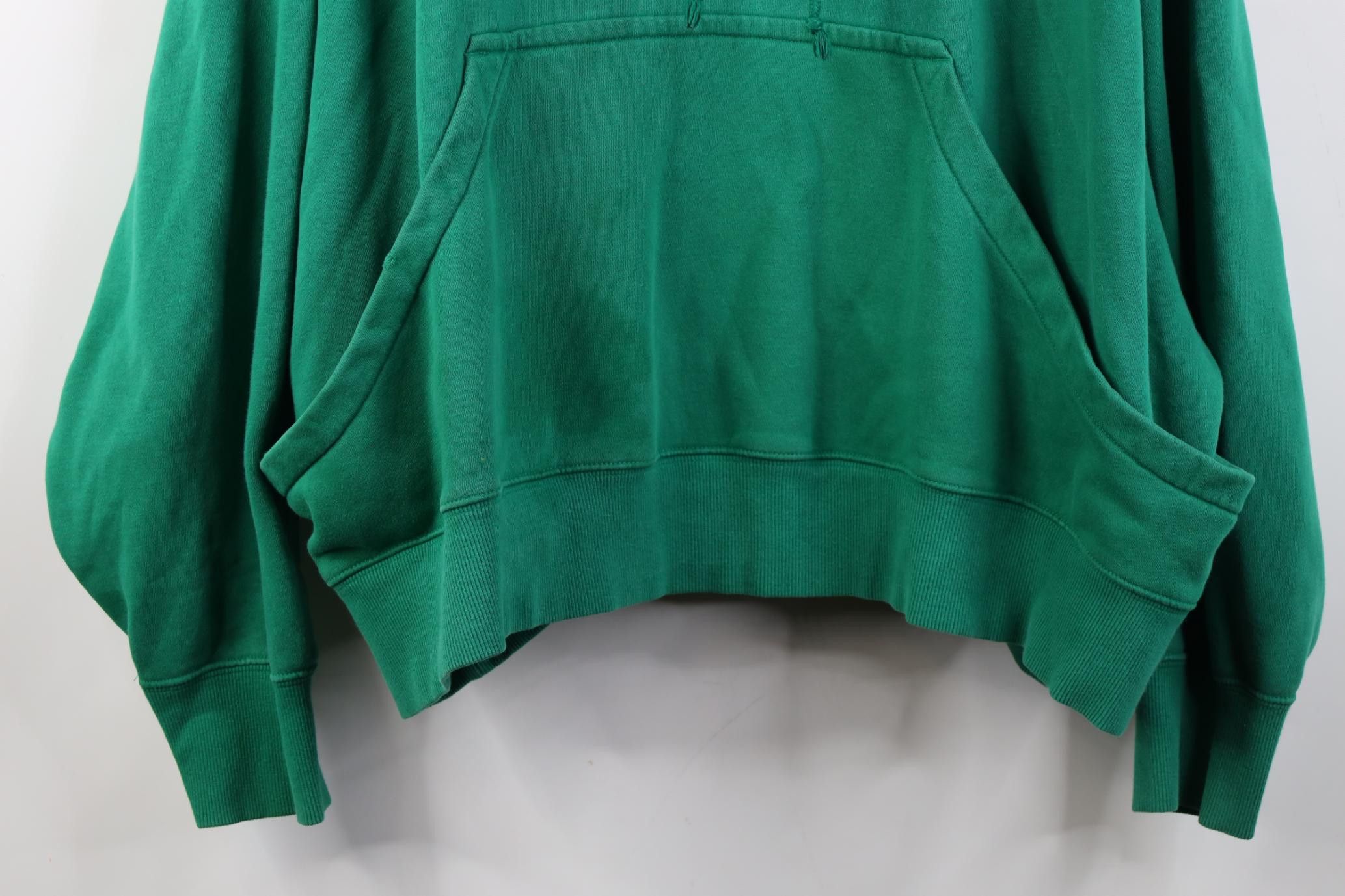 Nike Vintage Y2K Nike Center Swoosh Oversize Cropped Boxy Hoodie Size XL / US 12-14 / IT 48-50 - 3 Thumbnail