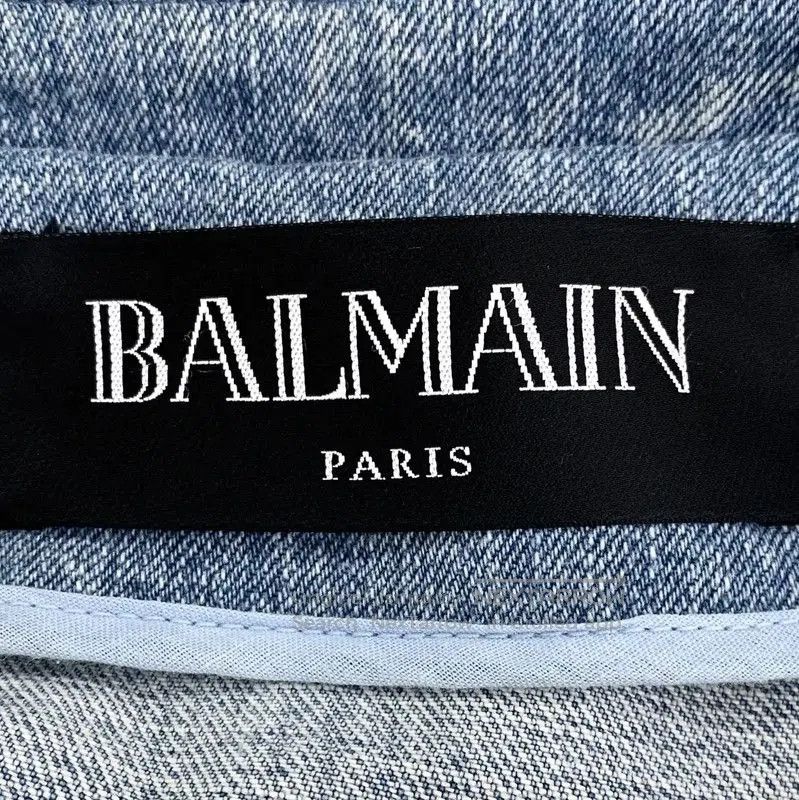Balmain Balmain Blue Cotton Women's Jacket . Size XS / US 0-2 / IT 36-38 - 6 Thumbnail