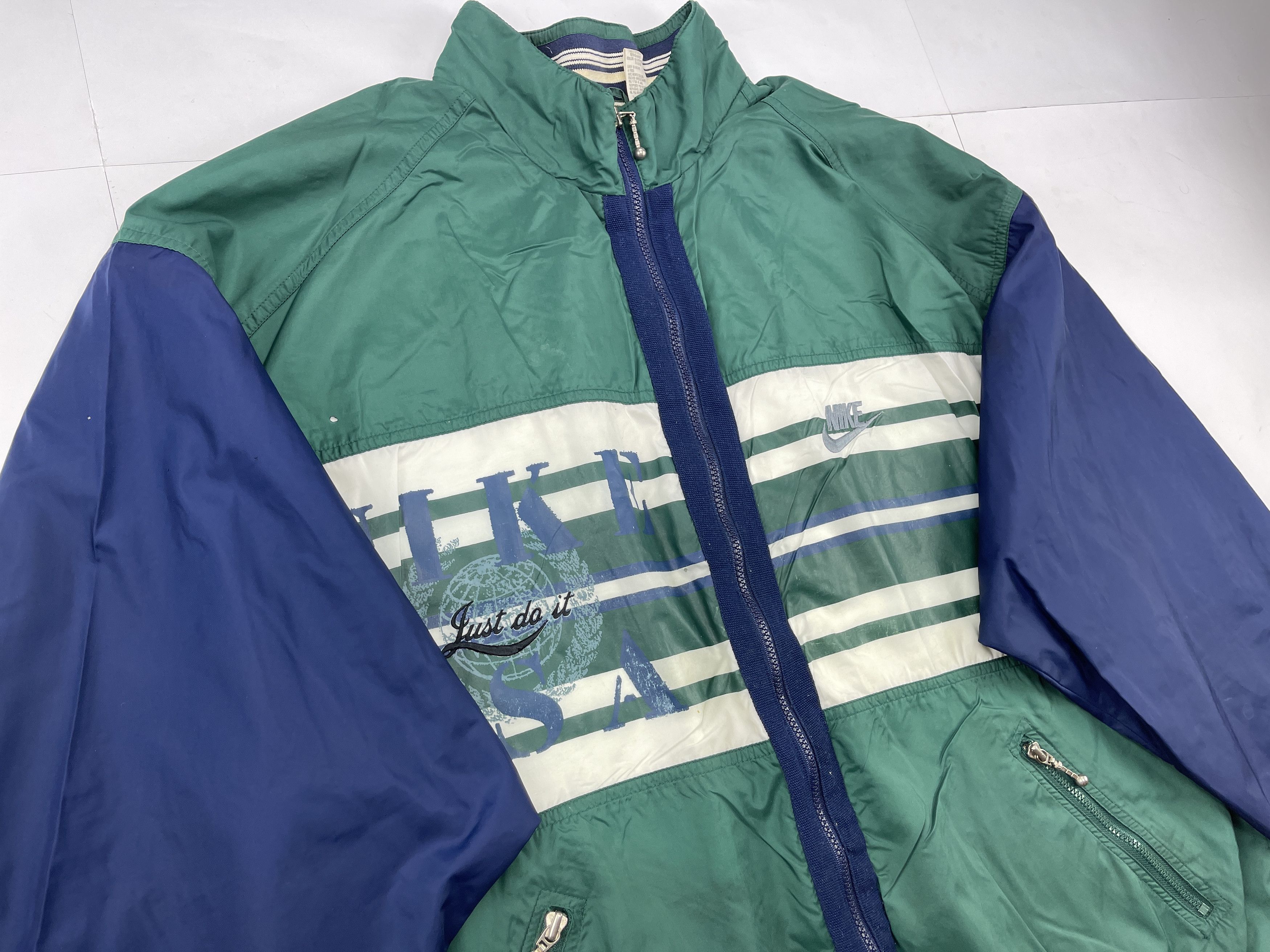 Nike Nike jacket, vintage track top, 90s skater 1990s Y2K XL Size US XL / EU 56 / 4 - 8 Thumbnail