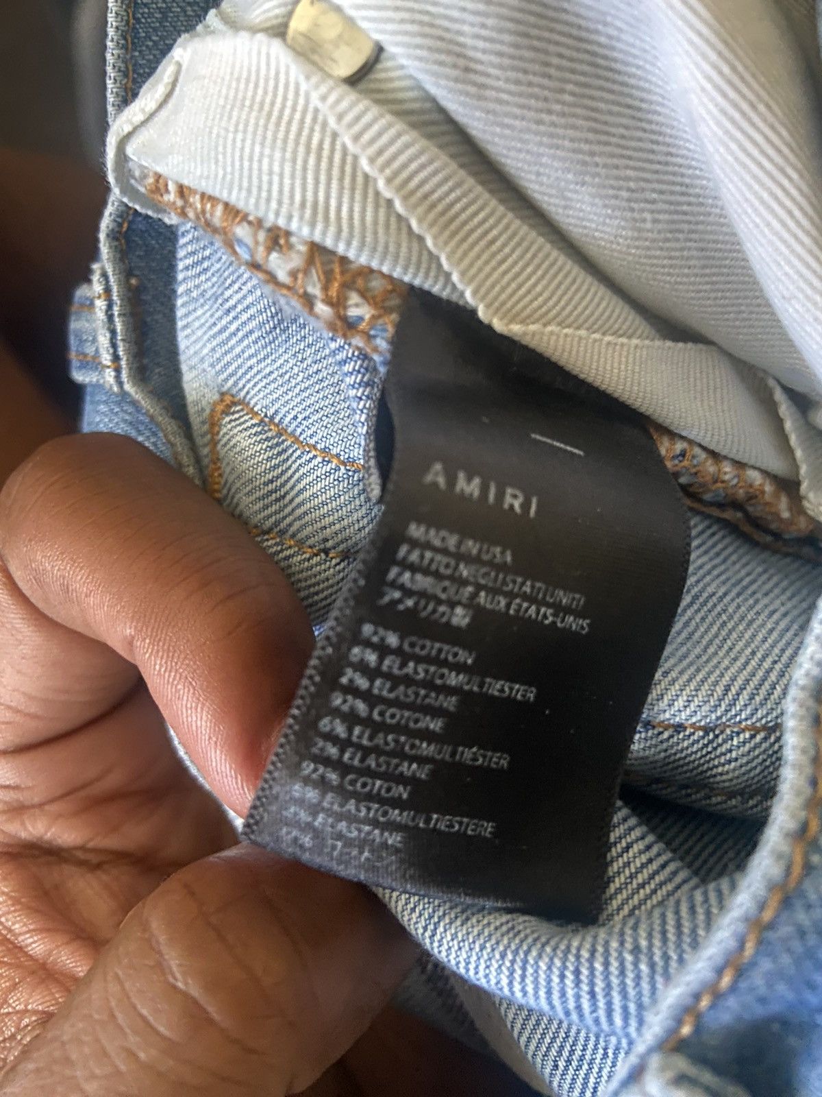 Amiri Amiri Denim Size US 31 - 6 Thumbnail