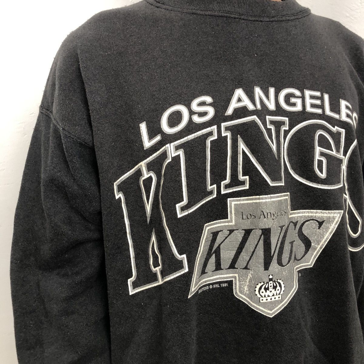 NHL × Vintage Vintage Los Angeles Kings NHL 1991 sweatshirt Size US L / EU 52-54 / 3 - 3 Thumbnail