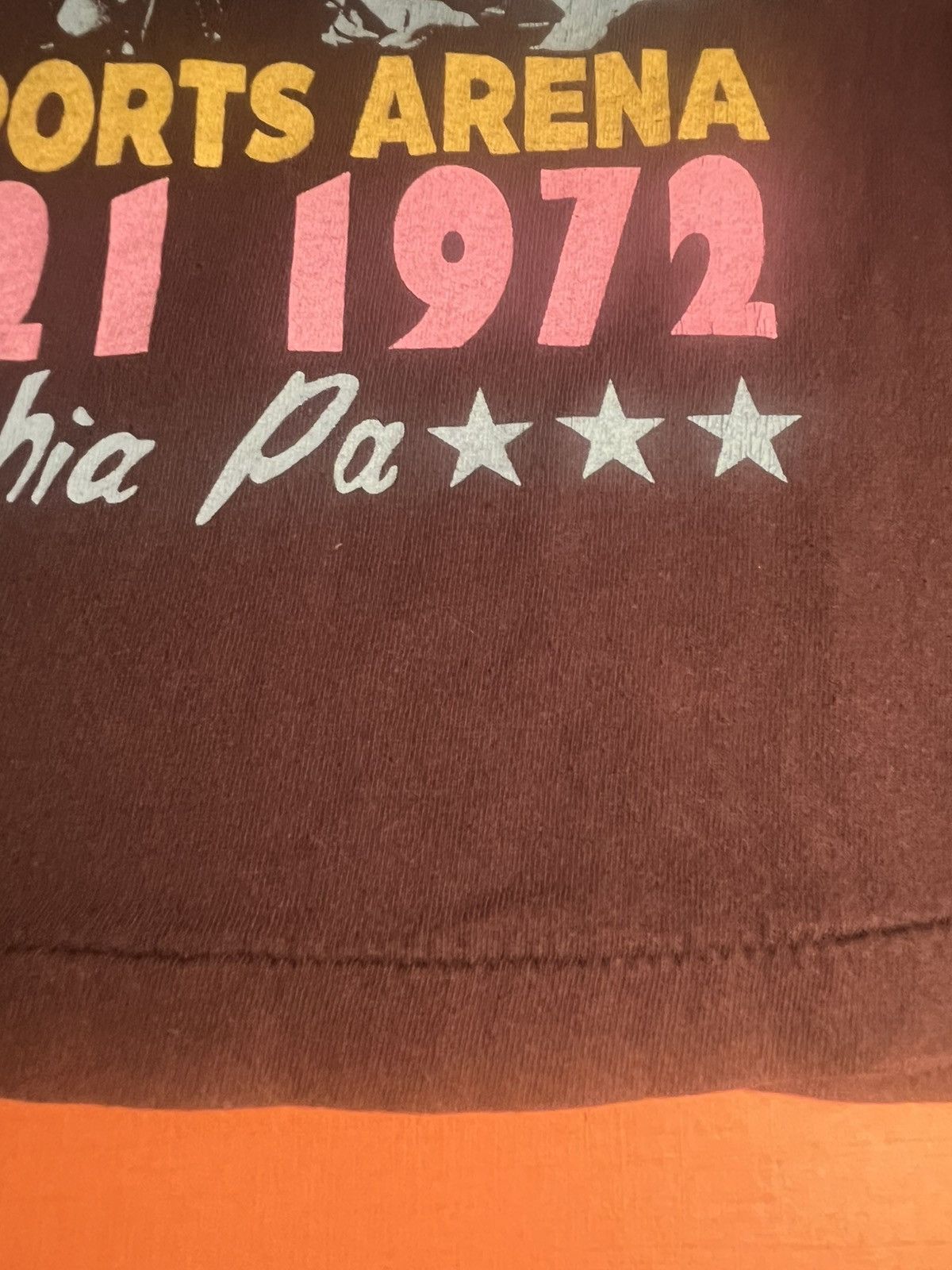 Other Vintage (RARE) 1970s single stitch Rolling Stones concert t Size US M / EU 48-50 / 2 - 23 Thumbnail