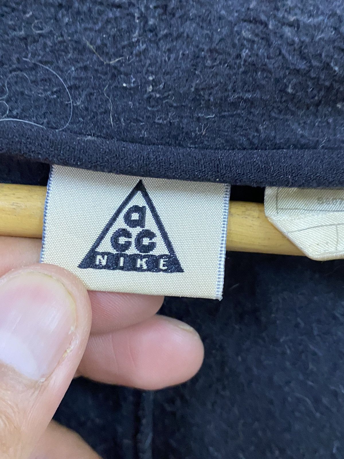 Nike ACG Vintage Nike ACG Fleece Jacket - Black Size US M / EU 48-50 / 2 - 12 Thumbnail
