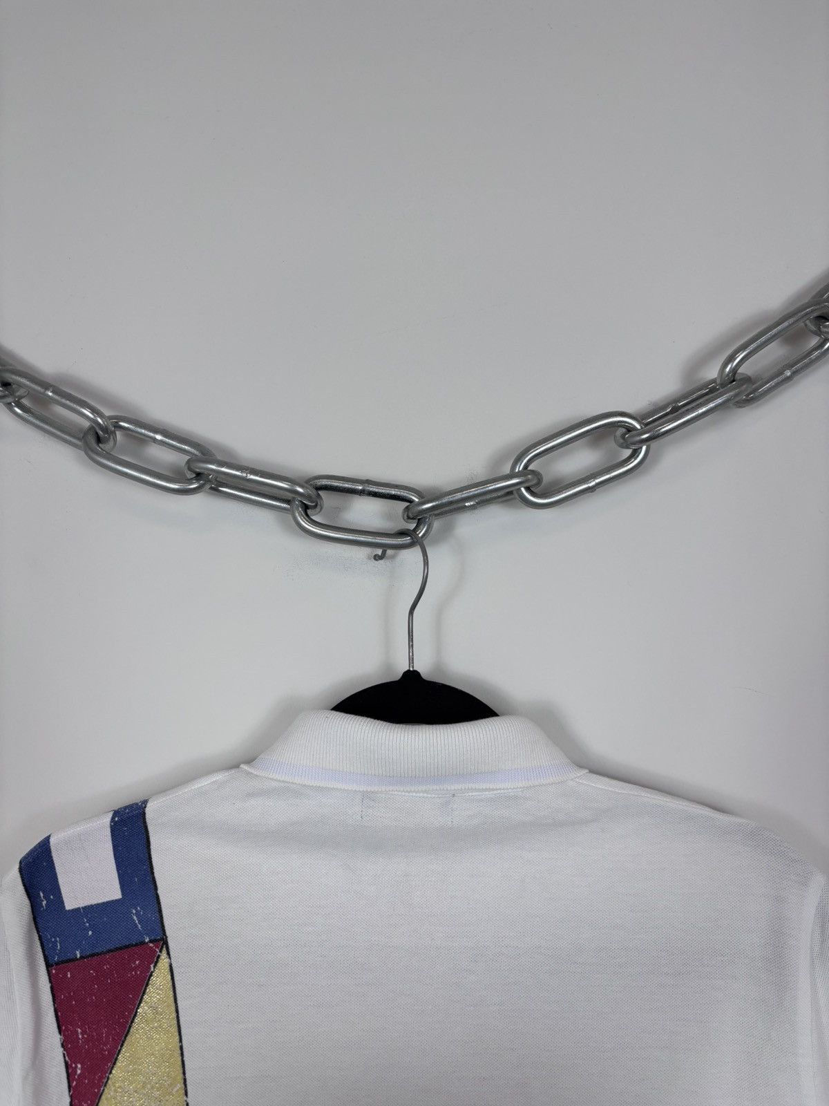 Iceberg Ice Iceberg International Flags White Big Logo Polo Shirt Size US M / EU 48-50 / 2 - 19 Thumbnail