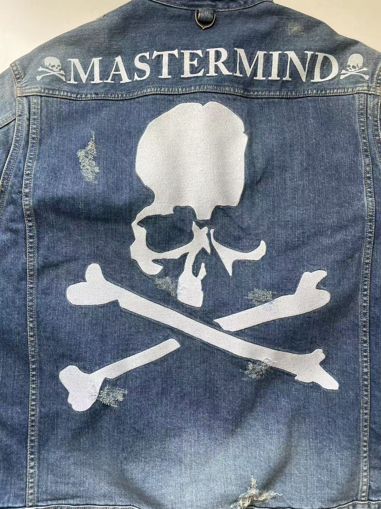 Mastermind Japan Mastermind Japan Skull Logo Denim Jacket Size US L / EU 52-54 / 3 - 11 Thumbnail