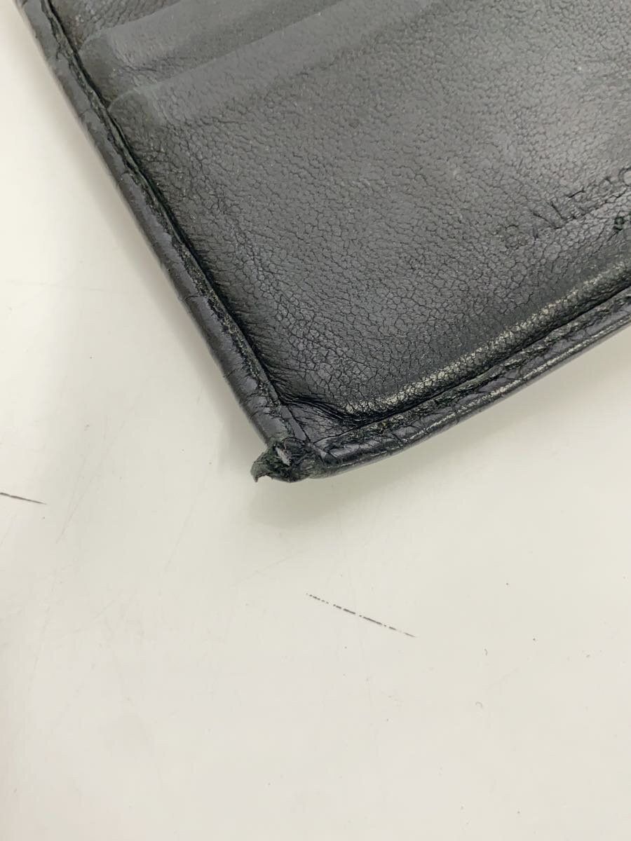Balenciaga Balenciaga Leather Bi-Fold Wallet Black Size ONE SIZE - 7 Thumbnail