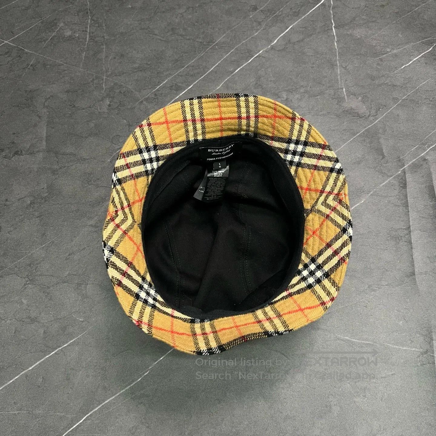 Burberry Burberry Check Bucket Hat. Size ONE SIZE - 2 Thumbnail