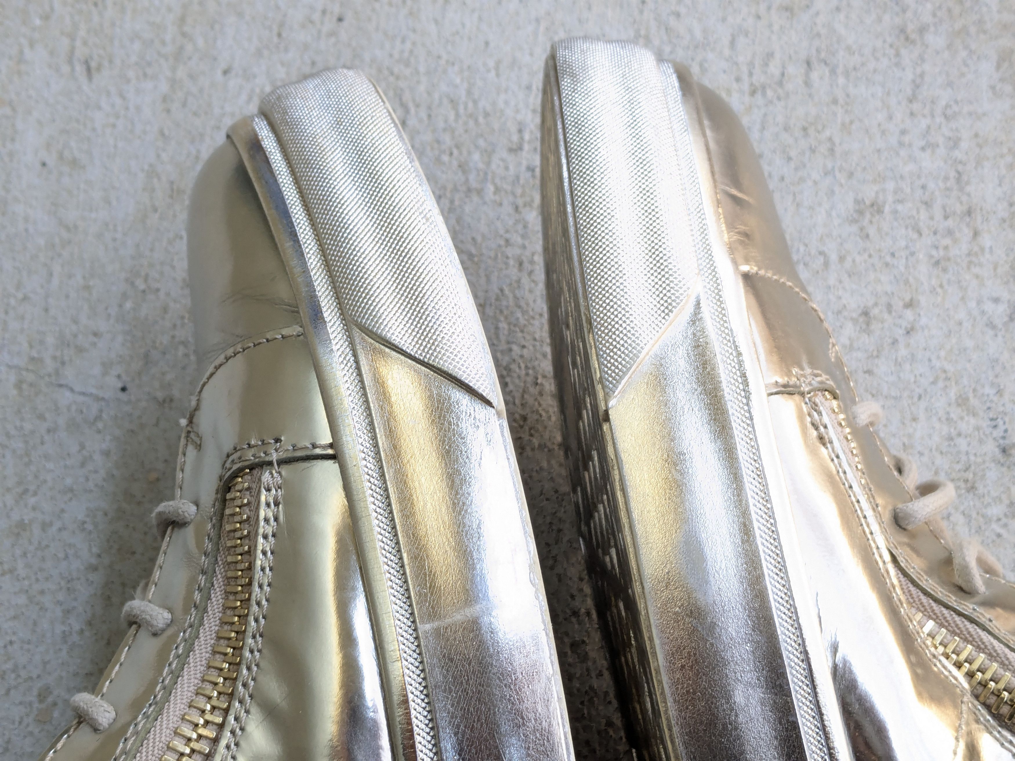 Giuseppe Zanotti Giuseppe Zanotti High Tops Gold Metallic 11 44 Size US 11 / EU 44 - 6 Thumbnail