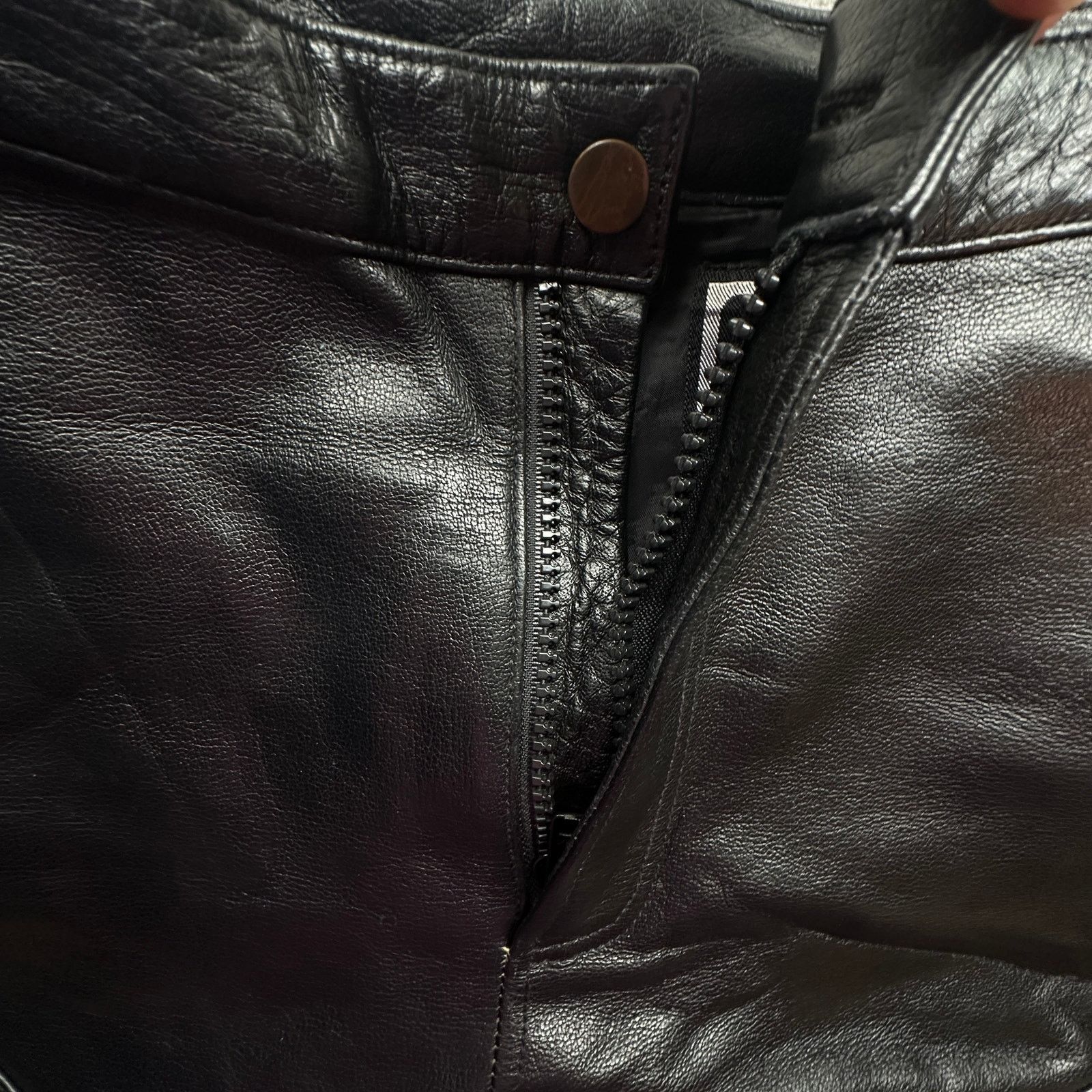 Other VTG First Racing Riding Gear Motorcycle Leather Pants 36x35 Size US 36 / EU 52 - 13 Thumbnail