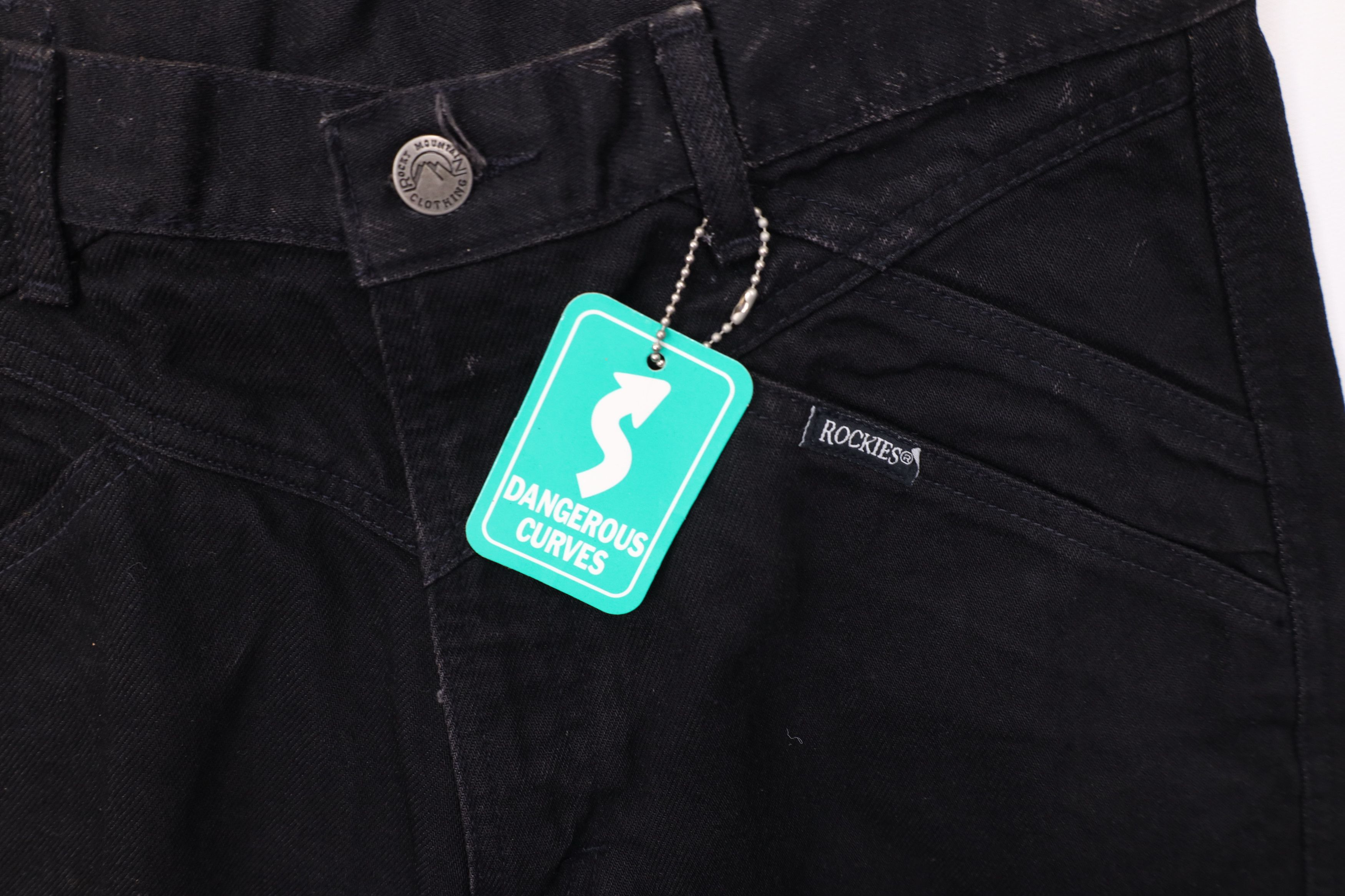 Vintage Deadstock Vintage 90s Streetwear High Waist Straight Jeans Size 31" - 8 Thumbnail