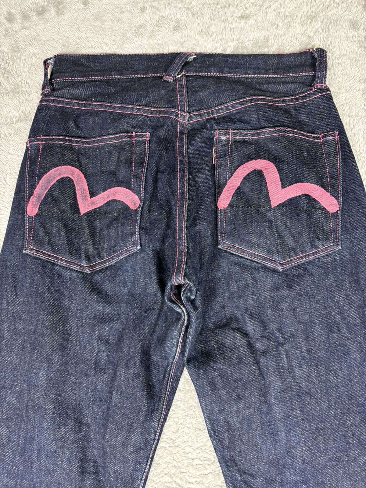 Evisu Evisu Pink Daicock Denim. S058 Size 26" / US 2 / IT 38 - 8 Thumbnail