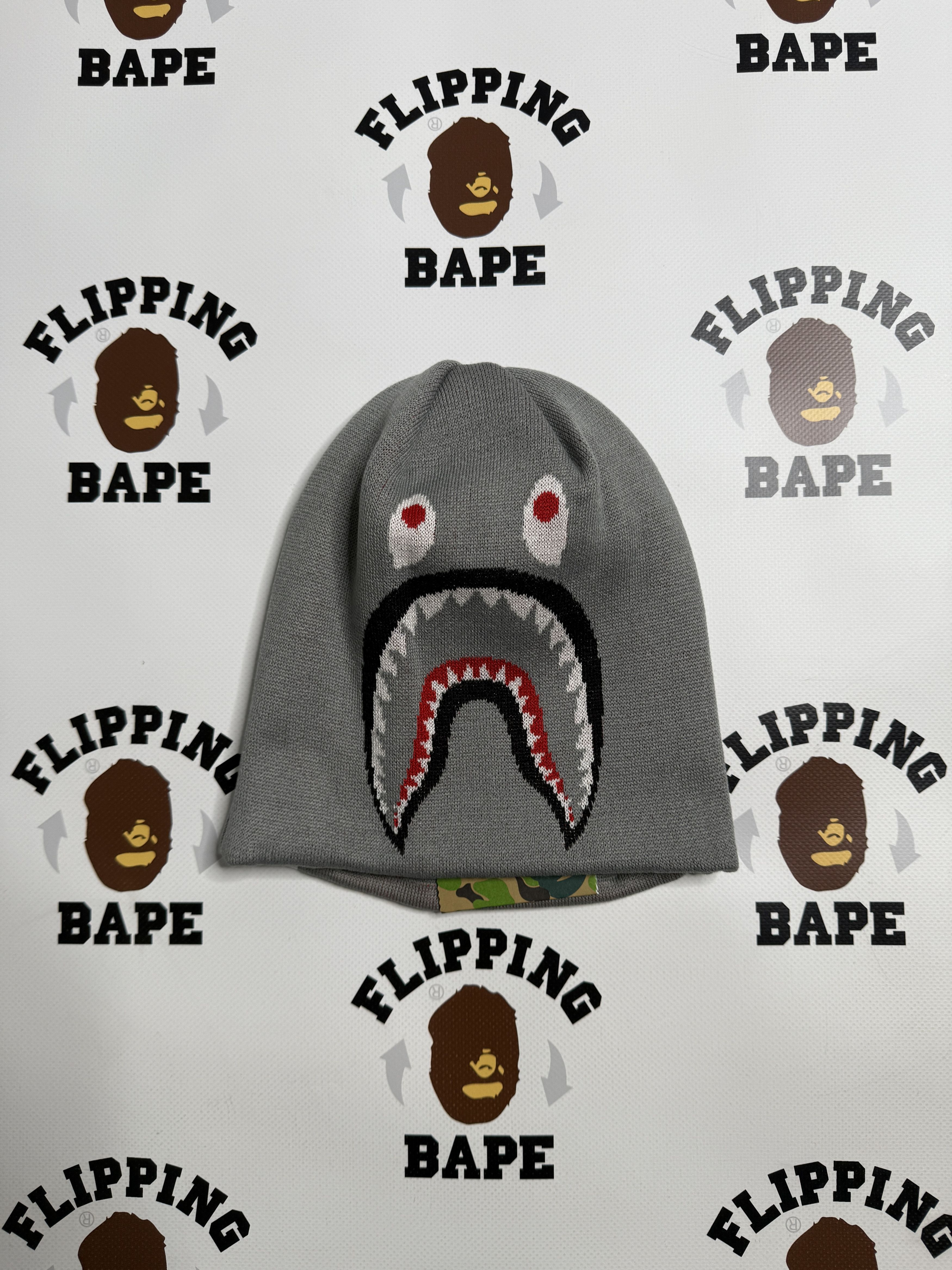 Bape 2ND SHARK KNIT CAP Size ONE SIZE - 6 Thumbnail