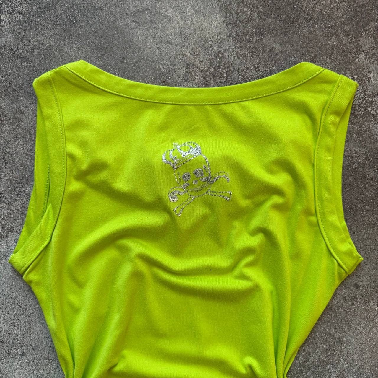 20471120 Amazing Y2K Sexy Gothic Tank Top Size M / US 6-8 / IT 42-44 - 9 Thumbnail