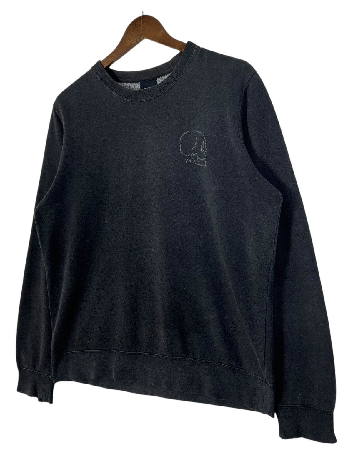 RVCA Distressed RVCA Crew Neck Size US S / EU 44-46 / 1 - 3 Thumbnail
