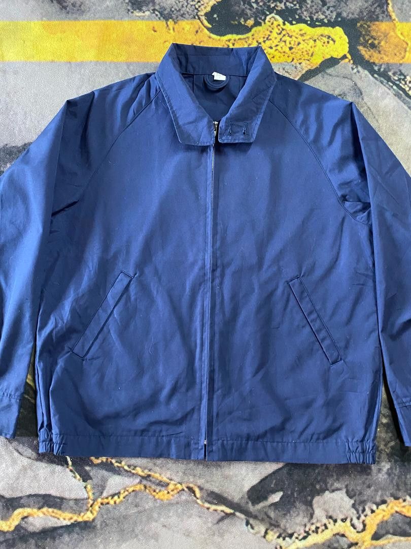 Japanese Brand Navy Blue 👺Unbrand Bombers Jacket Size US S / EU 44-46 / 1 - 2 Thumbnail