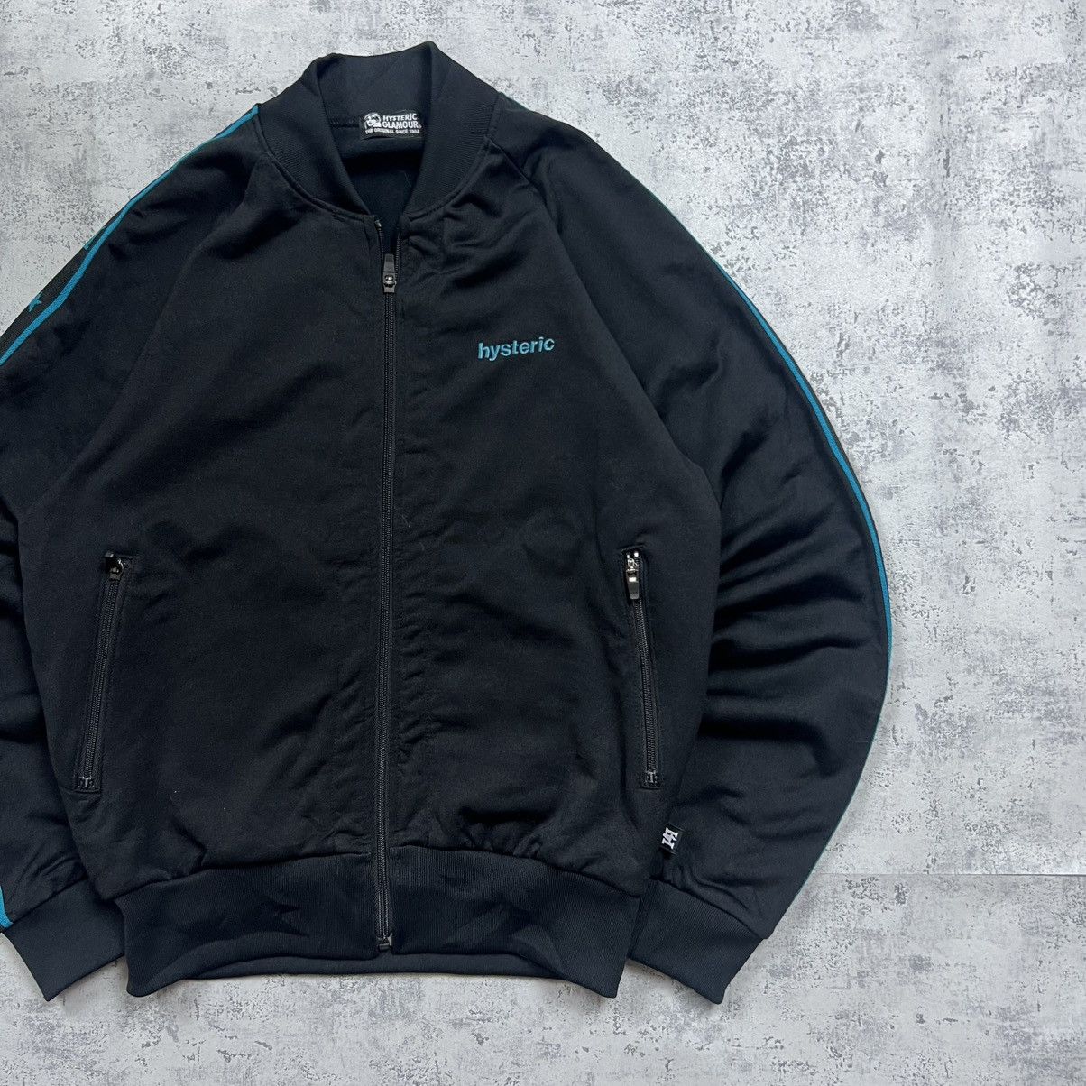 Hysteric Glamour 00s Hysteric Glamour Big Logo Vintage Y2K Track Jacket Size S / US 4 / IT 40 - 5 Thumbnail