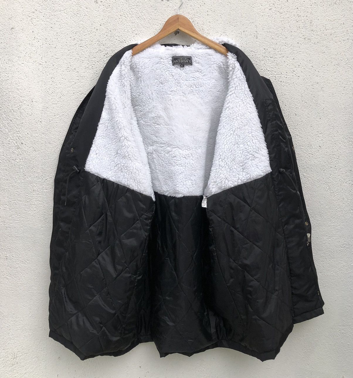 Vintage Vintage A.Versace Embroidery Logo Back Nylon Parka Jacket Size US XL / EU 56 / 4 - 11 Thumbnail