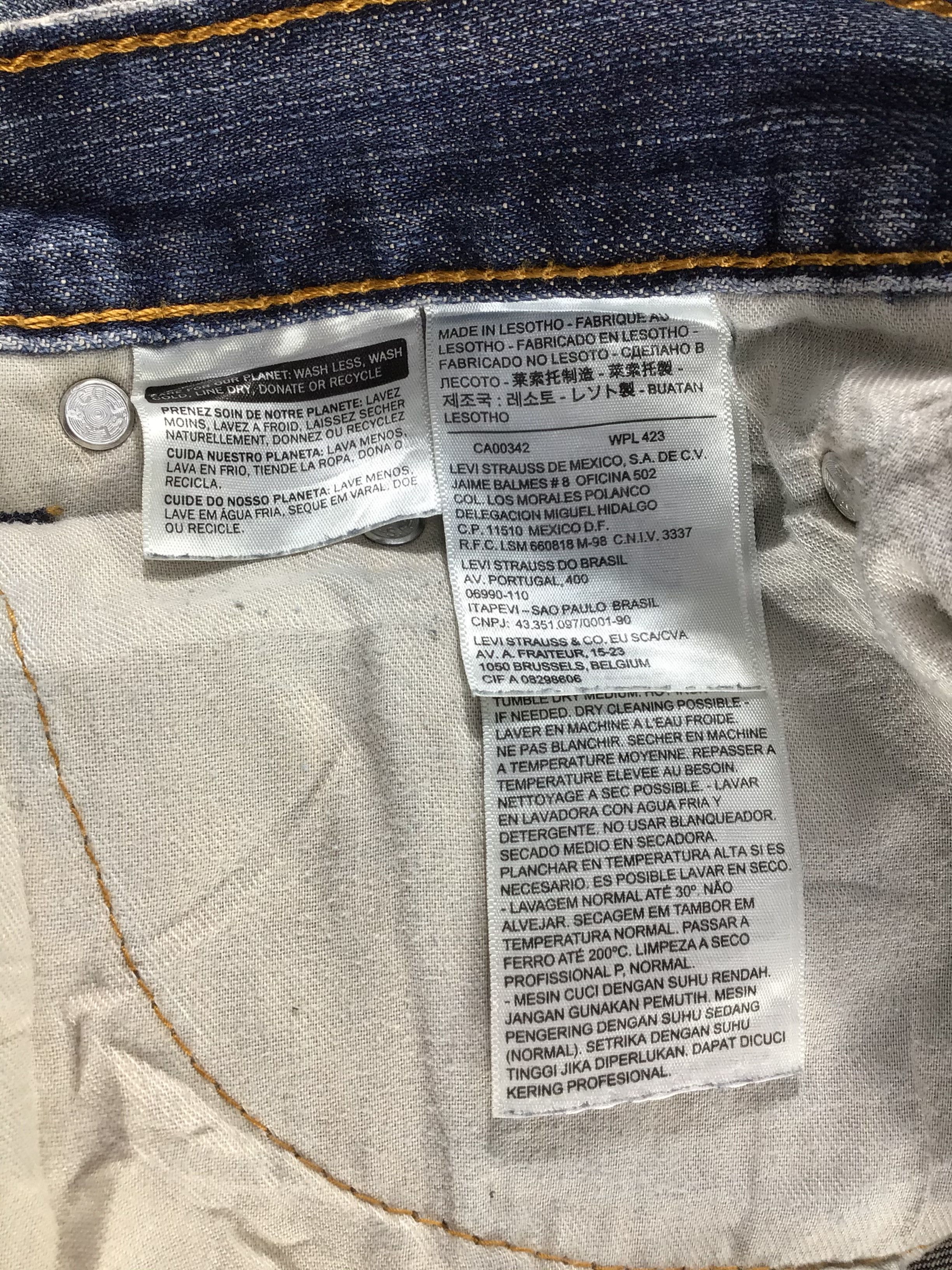 Levi's Vintage Levis 559 Jeans-J485 Size US 38 / EU 54 - 10 Thumbnail