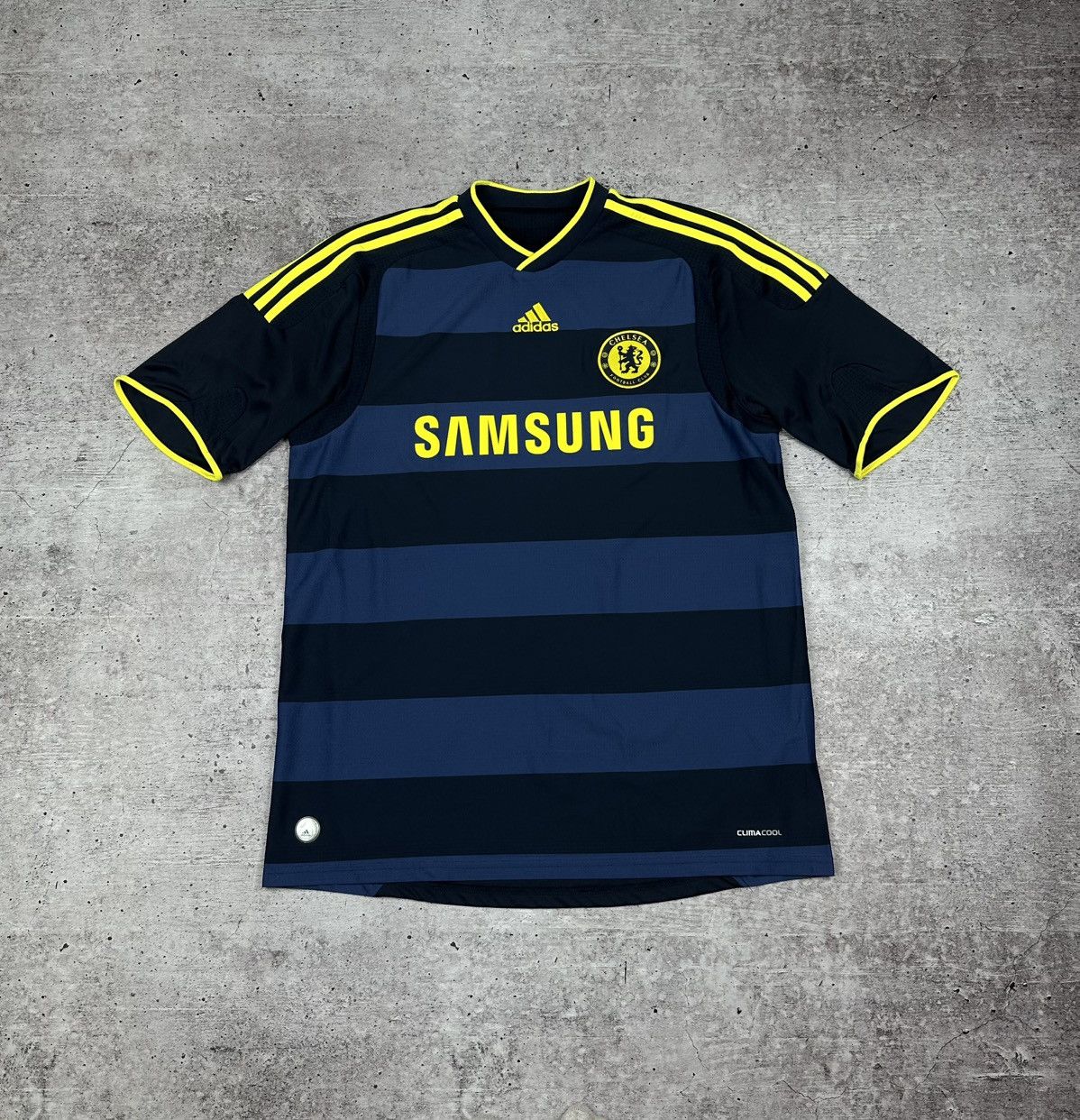 Adidas 2009/10 Adidas Chelsea FC Away Soccer Jersey Size US L / EU 52-54 / 3 - 1 Thumbnail