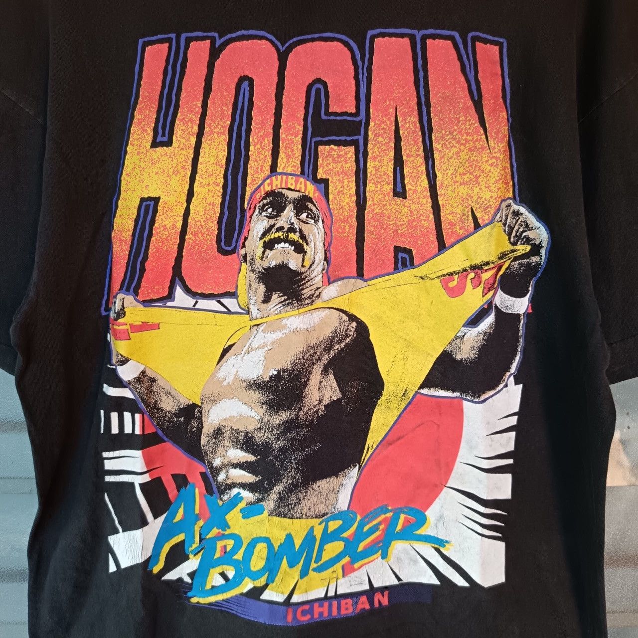 Vintage Vintage Hulk Hogan Champion Wrestler Tee Size US L / EU 52-54 / 3 - 2 Thumbnail