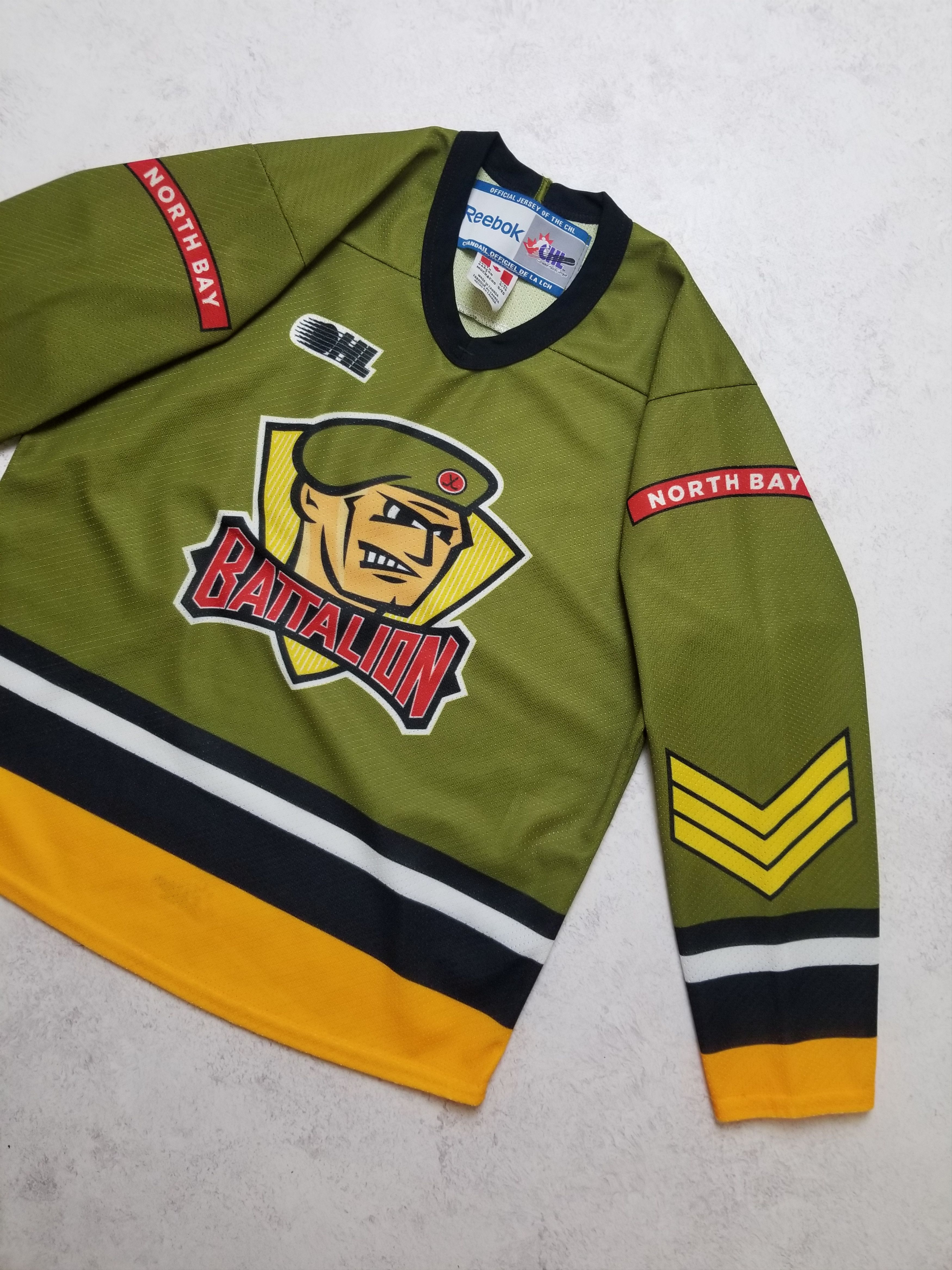 Reebok CCM CHL OHL Brampton Battalion 29 Jersey Youth XL Men's XS Size US XS / EU 42 / 0 - 8 Thumbnail
