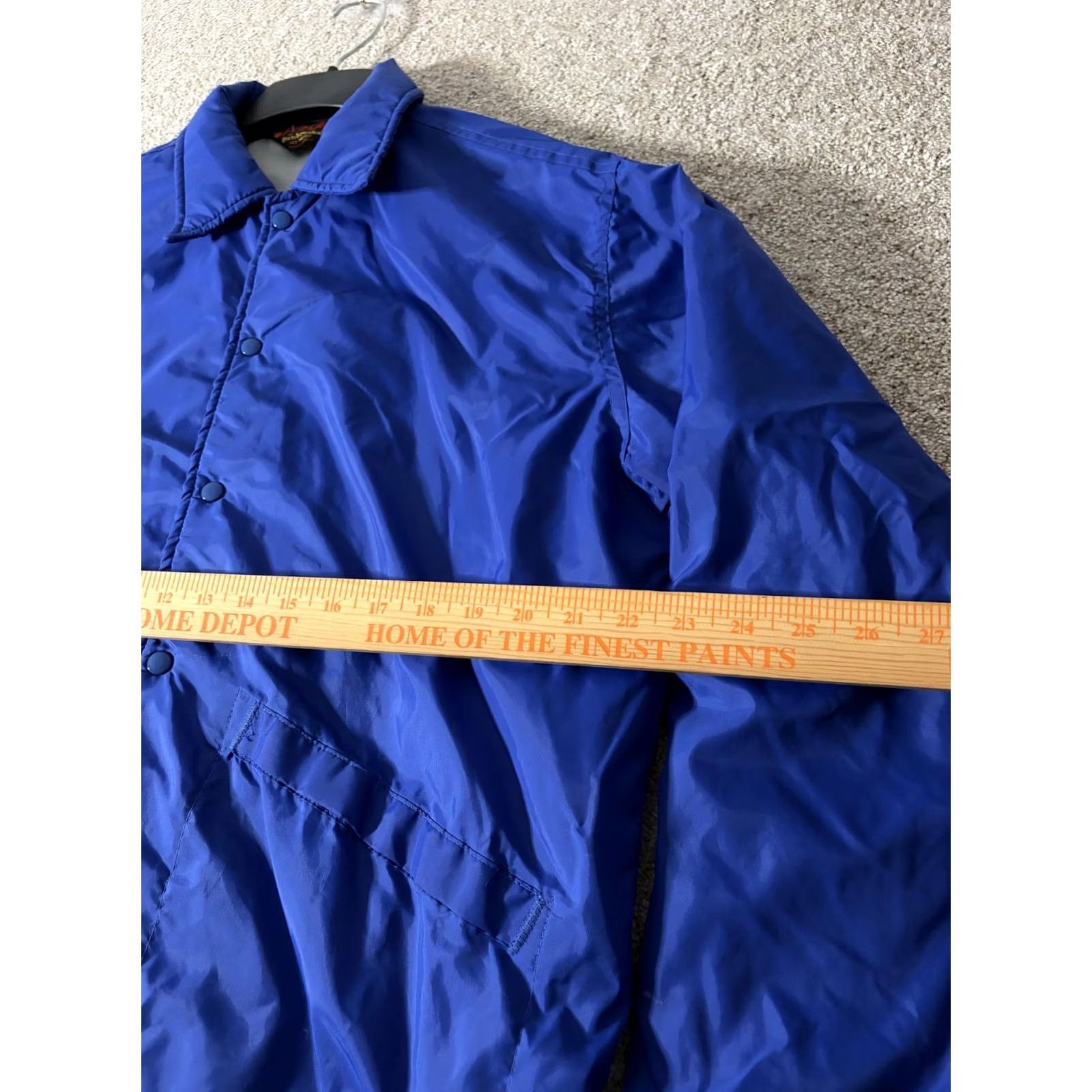 Dunbrooke Vintage Pla-Jac by Dunbrooke Jacket Mens L Blue Windbreaker Snap Front Made USA 80s Size US L / EU 52-54 / 3 - 7 Thumbnail
