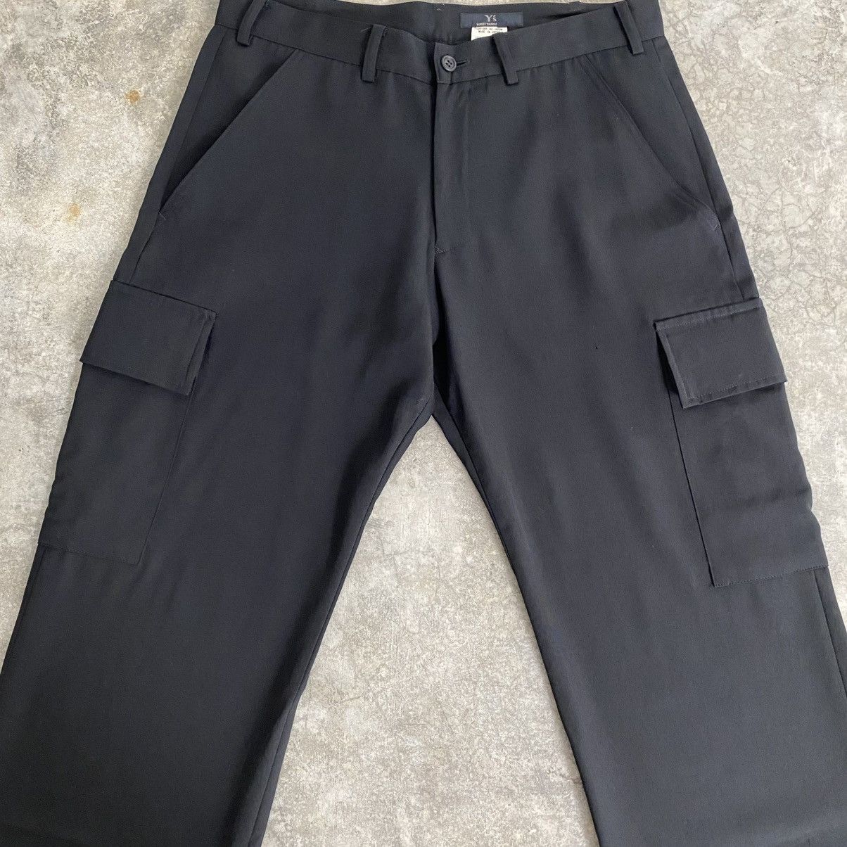 Yohji Yamamoto SS08 Runway Y’s Yohji Yamamoto Wool Gabardine Cargo Pants Size US 32 / EU 48 - 7 Thumbnail