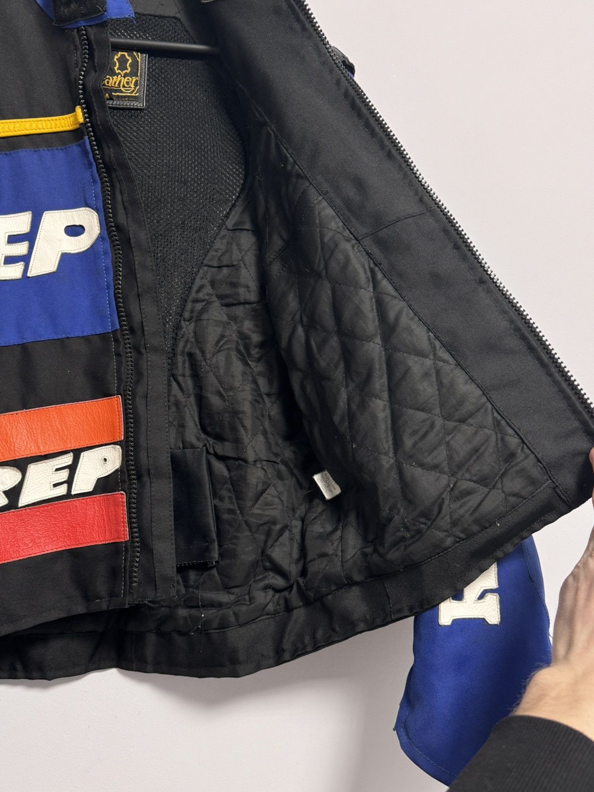 Vintage Repsol Vintage Motorcycle Jacket Real Leather Size US M / EU 48-50 / 2 - 12 Thumbnail