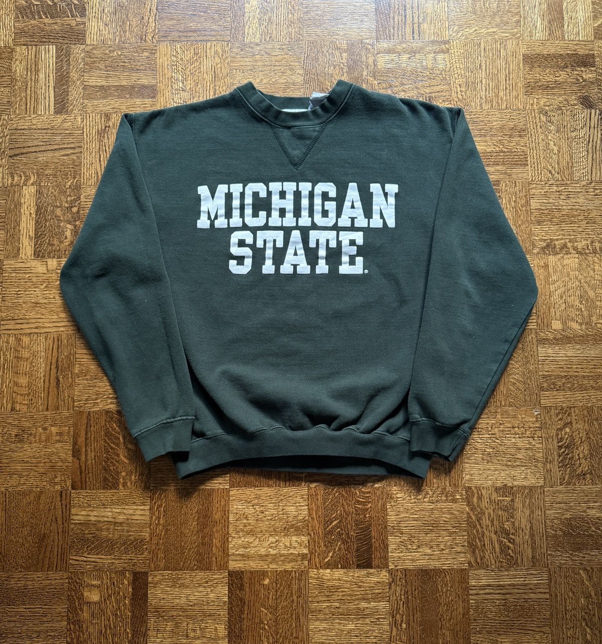 Vintage Michigan State University Single V Sweatshirt