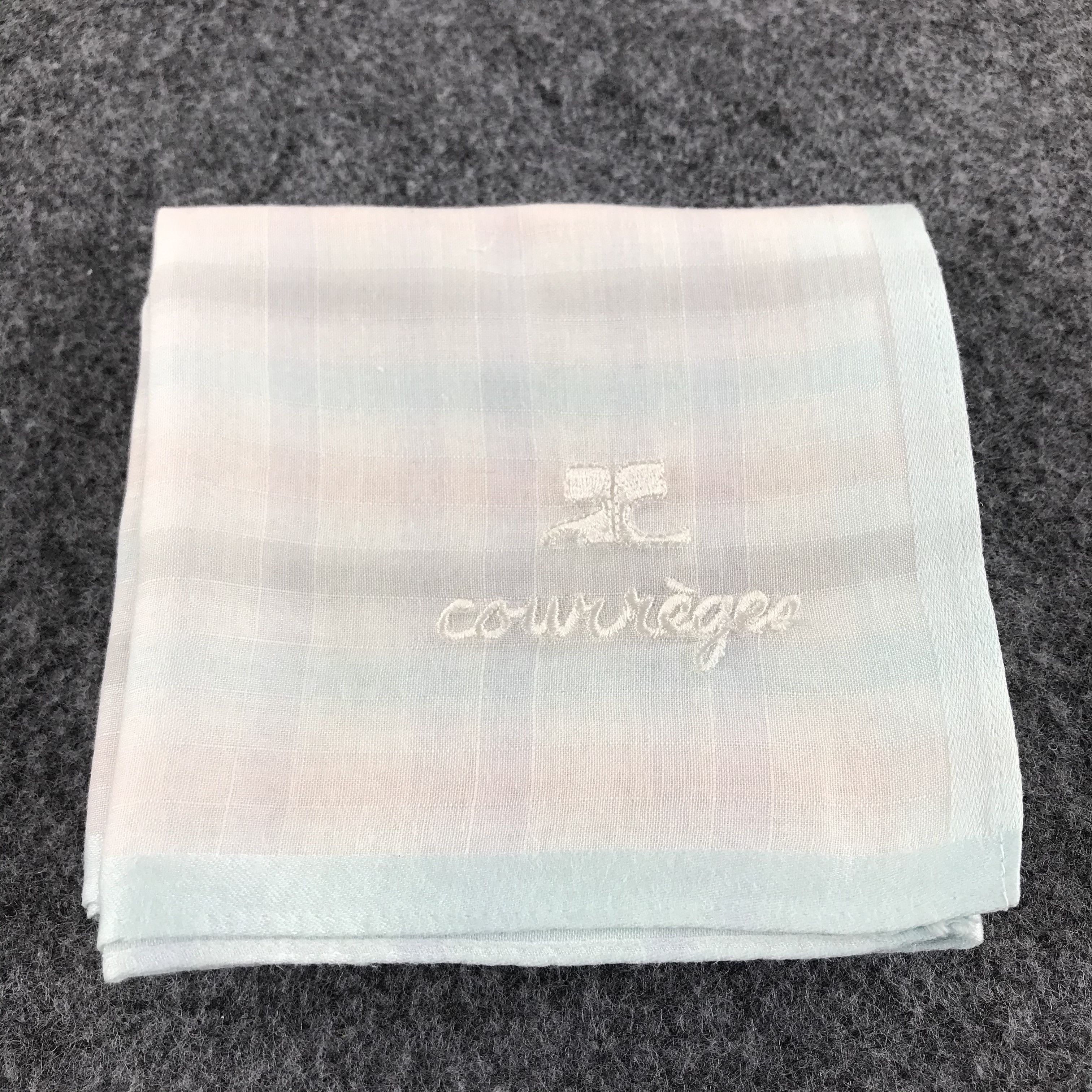 Courreges Courreges Handkerchief Neckerchief Bandana H471 Size ONE SIZE - 8 Thumbnail