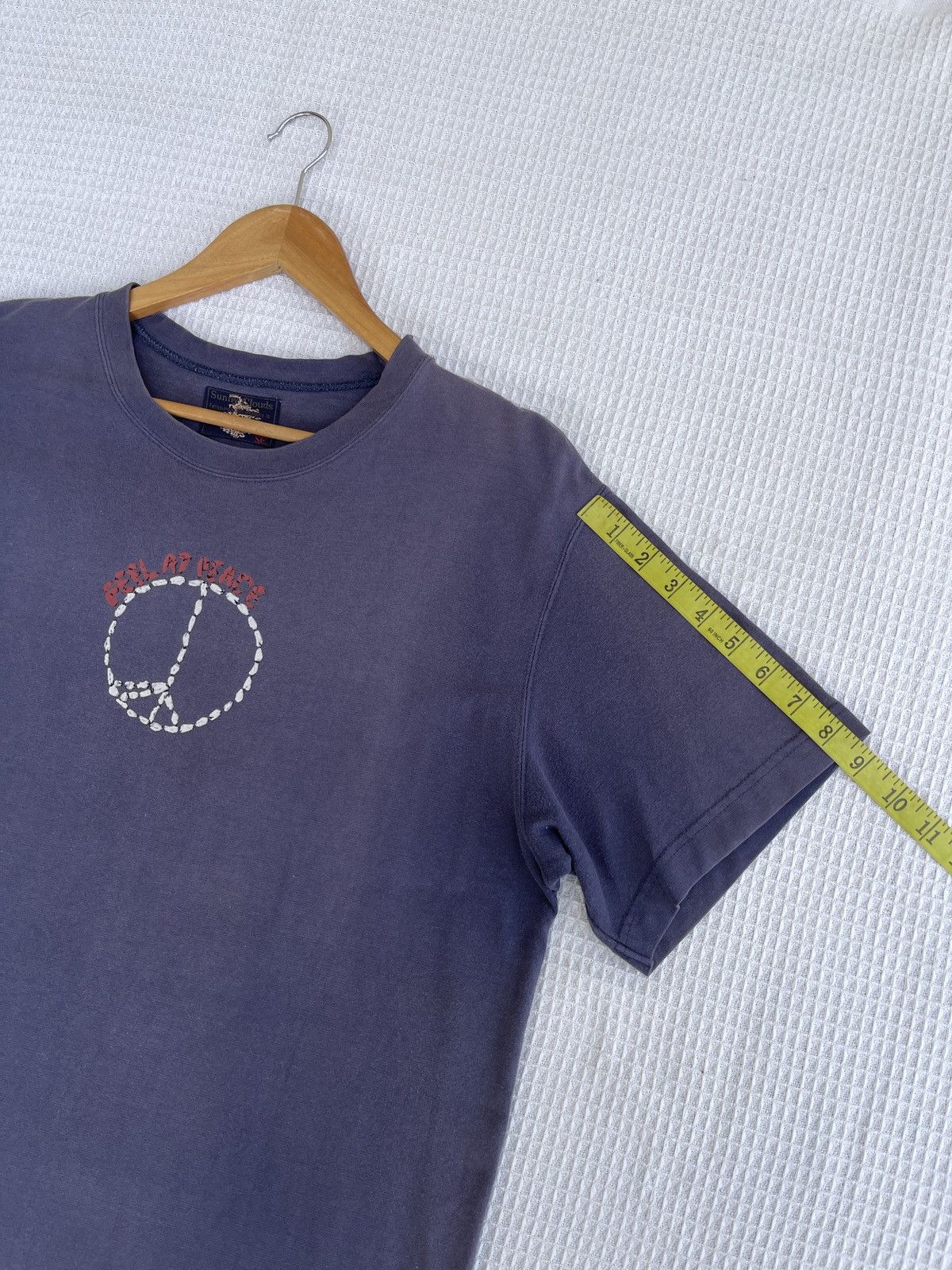Japanese Brand Rare🔥Japanese Feel At Peace Faded Thrashed Tee Size US L / EU 52-54 / 3 - 12 Thumbnail